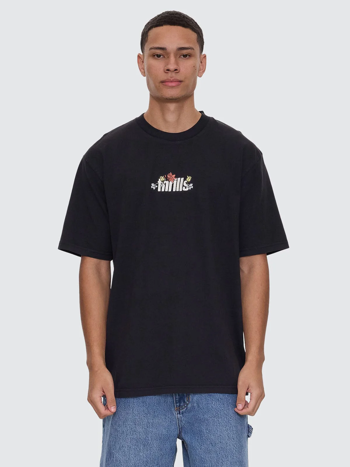 Natural Thrills Oversize Fit Tee - Twilight Black