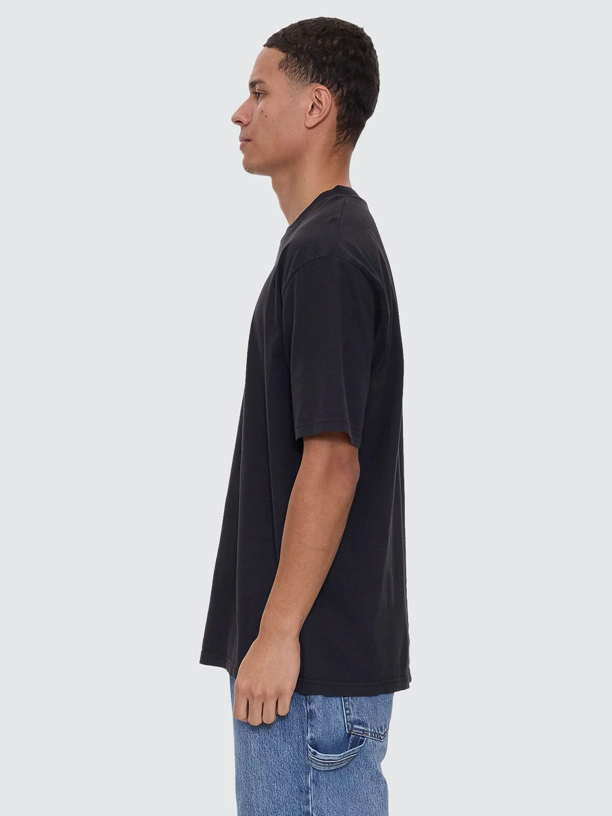 Natural Thrills Oversize Fit Tee - Twilight Black - Image 4