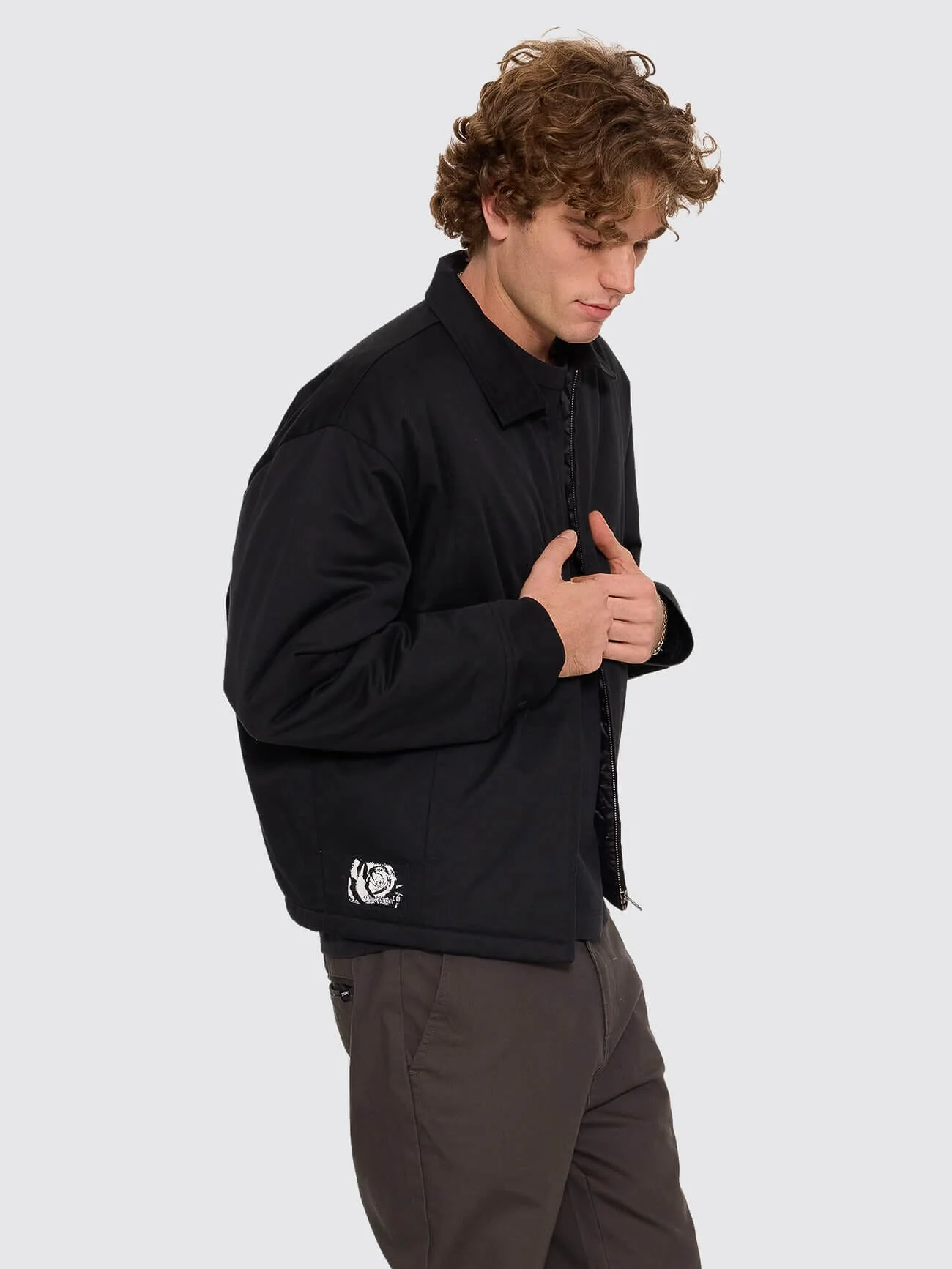 New Delusions Barrio Work Jacket - Black - Image 5