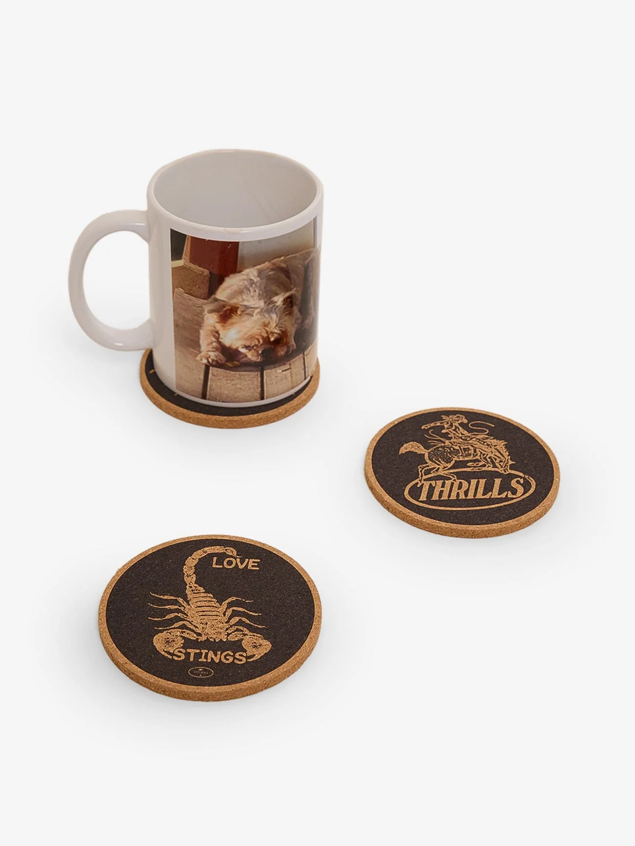 Override 4 Pack Coasters - Black - Image 3
