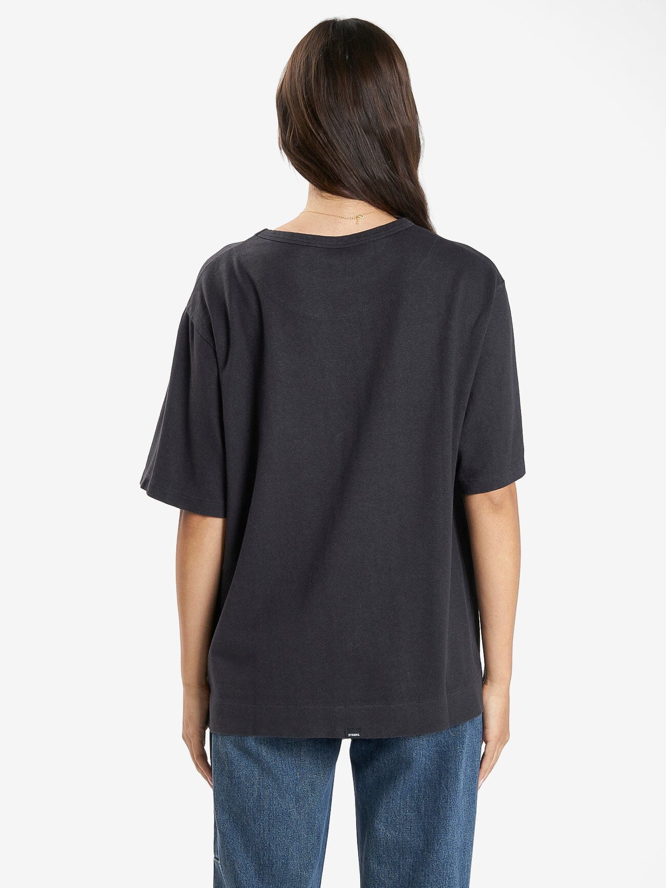 Professional Reality Hemp Box Tee - Washed Black - Image 2