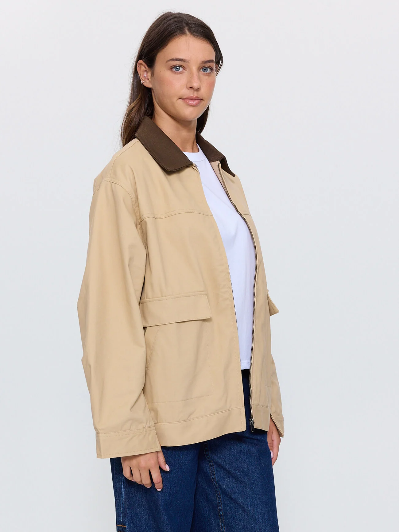 Robbie Chore Jacket - Camel - Image 7