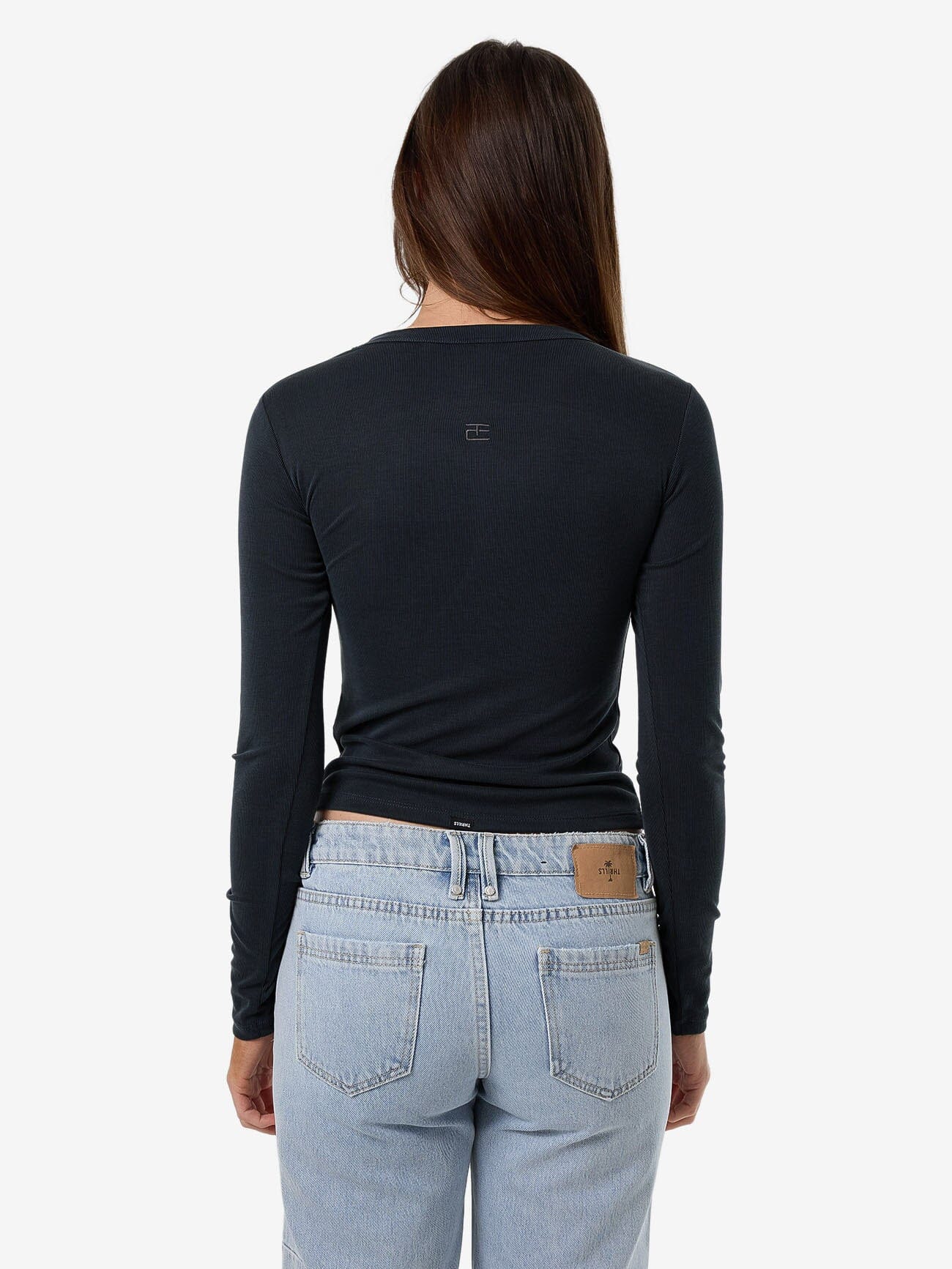 Ryden Micro Rib Top - Shadow - Image 2