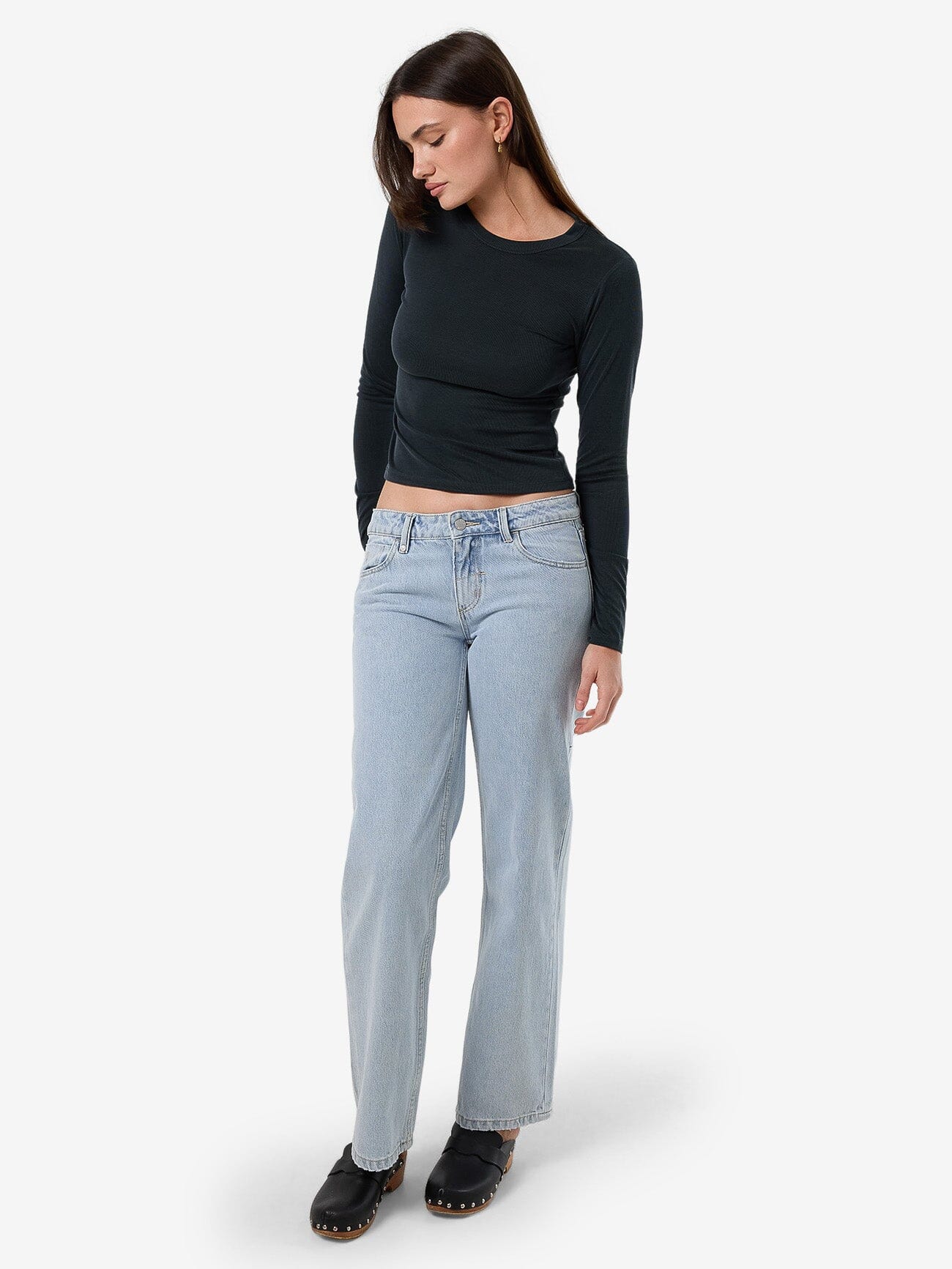 Ryden Micro Rib Top - Shadow - Image 3