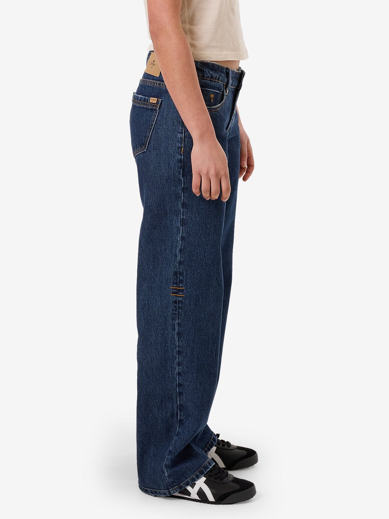 Saskia Low Rise Straight Jean - Rinsed Ink - Image 4