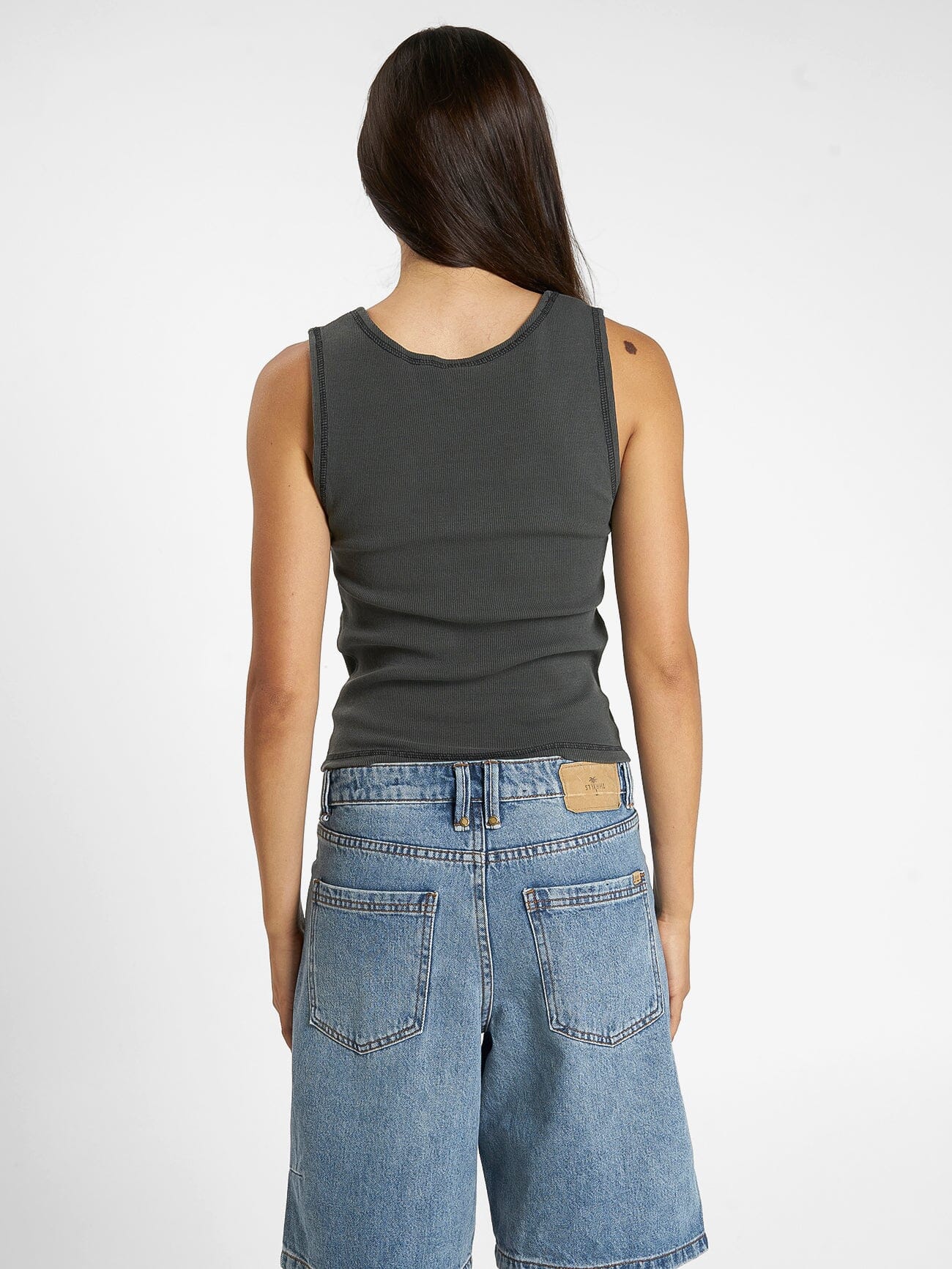 Sessions Rib Singlet - Merch Black - Image 2