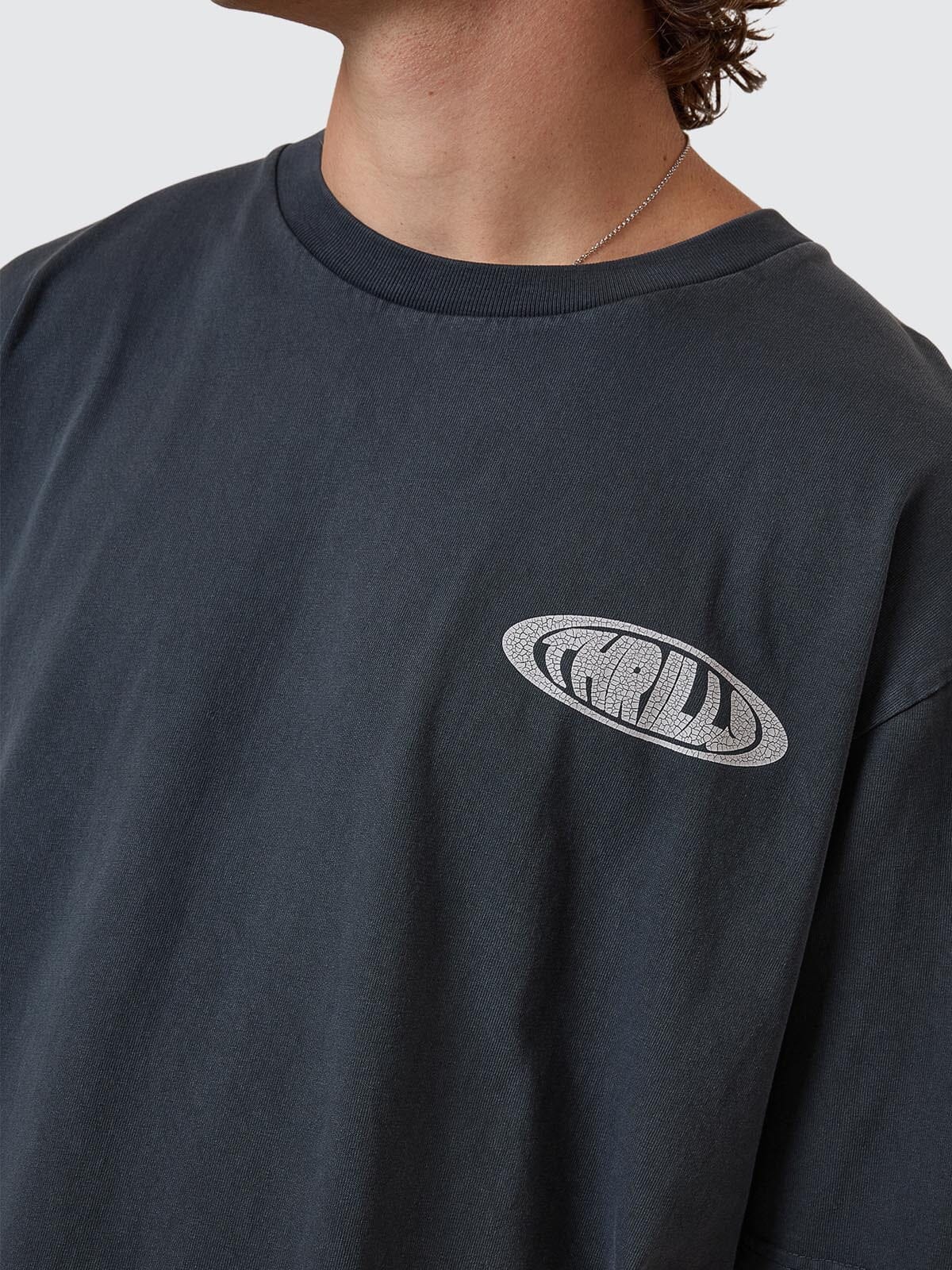 Shadowless Oversize Fit Tee - Ebony - Image 4