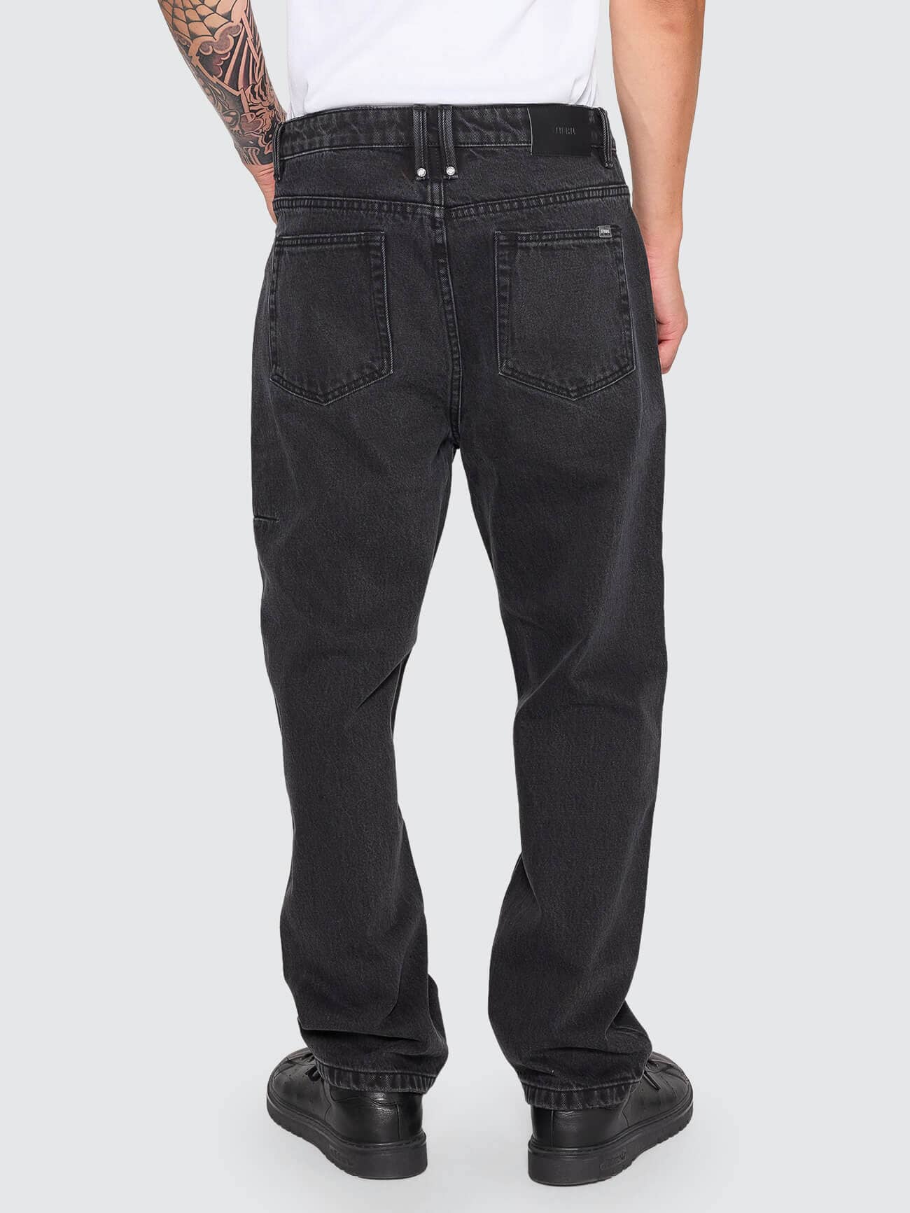 Slacker Relaxed Denim Jean - Aged Black - Image 3