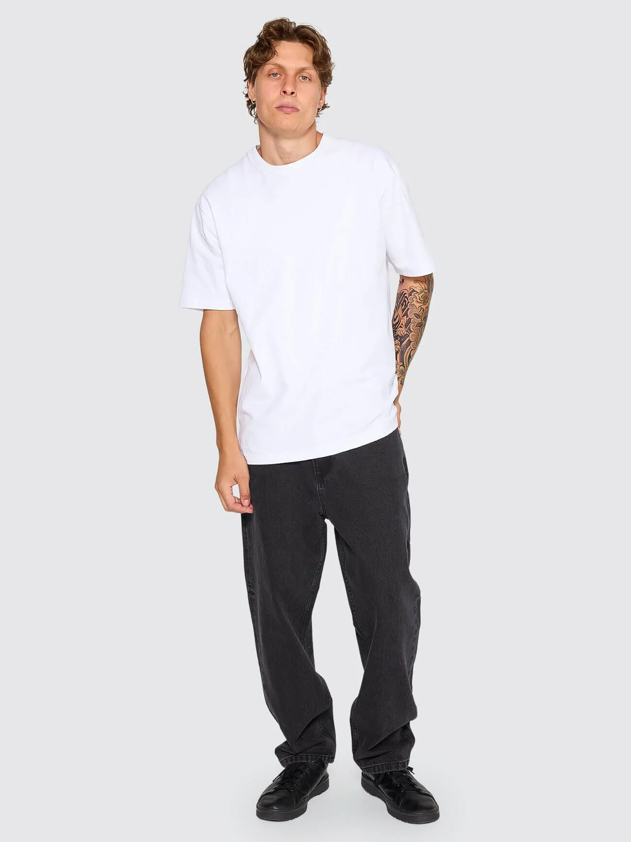 Slacker Relaxed Denim Jean - Aged Black - Image 5