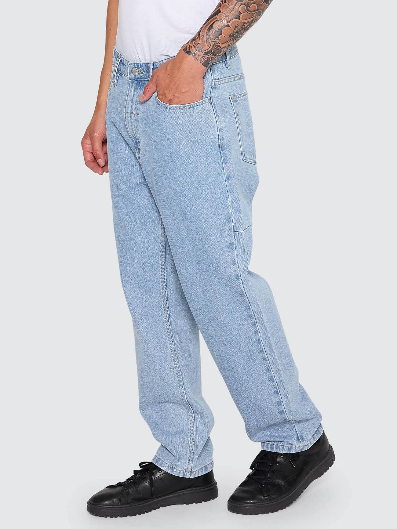 Slacker Relaxed Denim Jean - Ageless Blue - Image 2