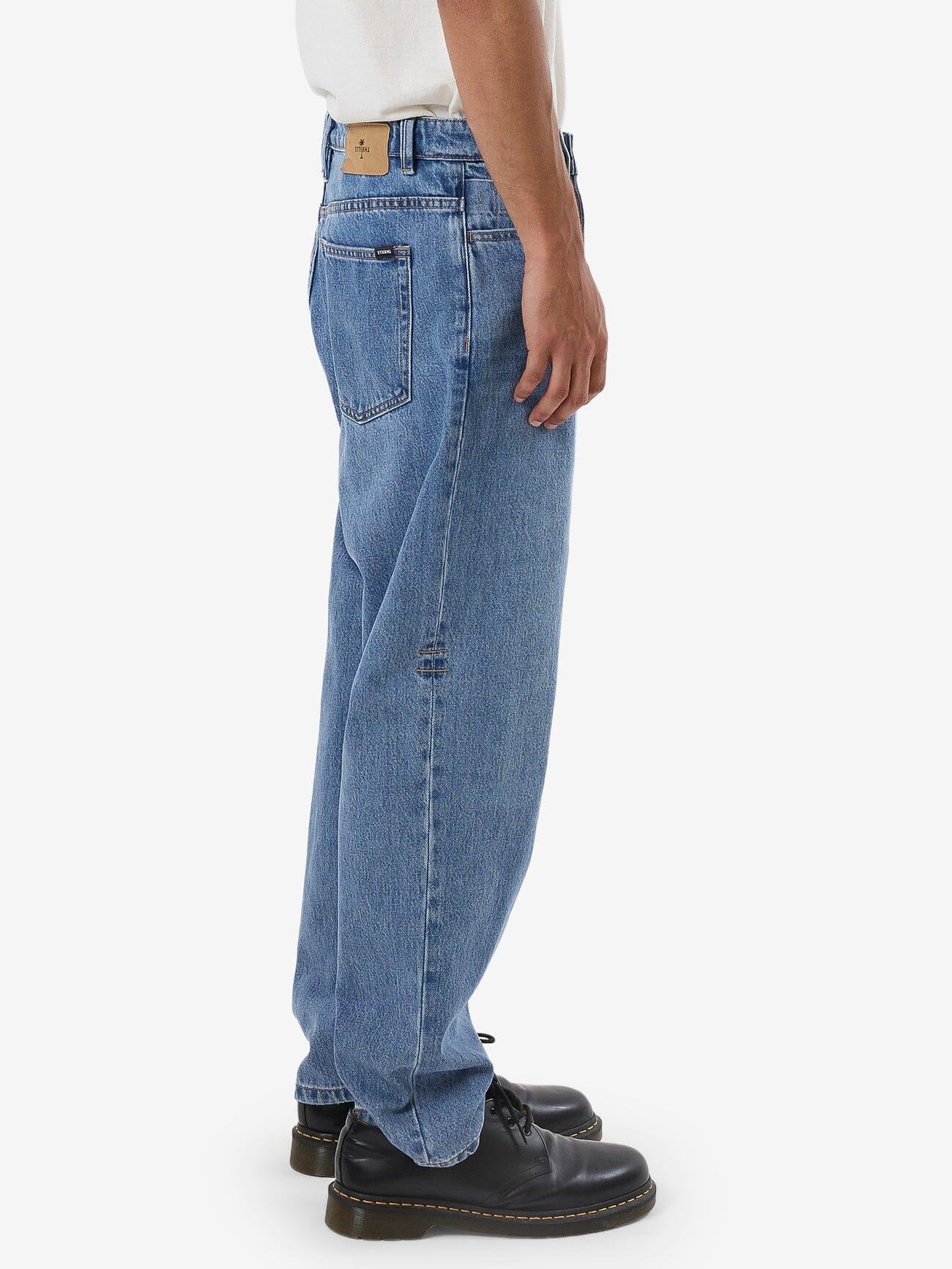 Slacker Relaxed Denim Jean - Dark Dust Blue - Image 6