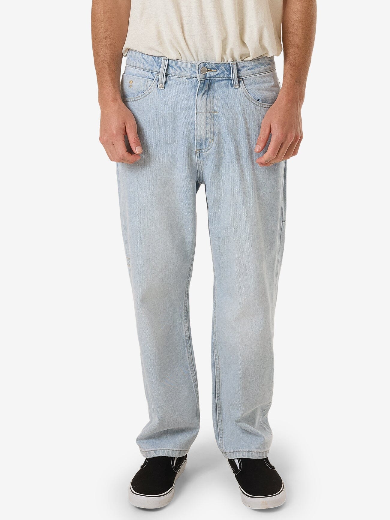 Slacker Relaxed Denim Jean - Ether Blue - Image 3