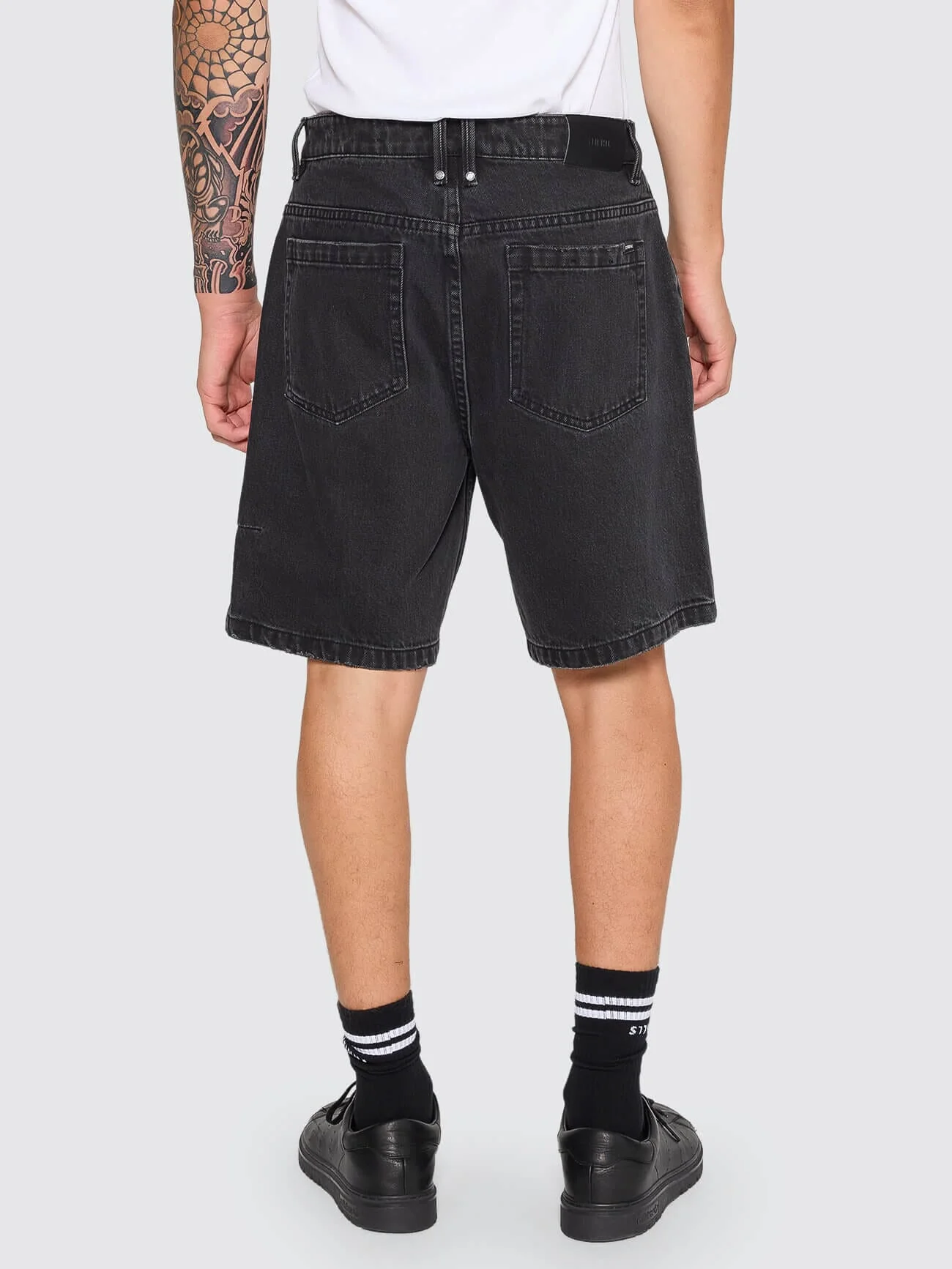 Slacker Denim Short - Aged Black - Image 9