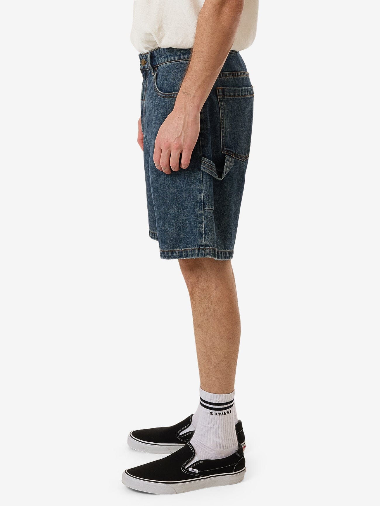 Slacker Denim Short - Dirty Thrills Blue - Image 3