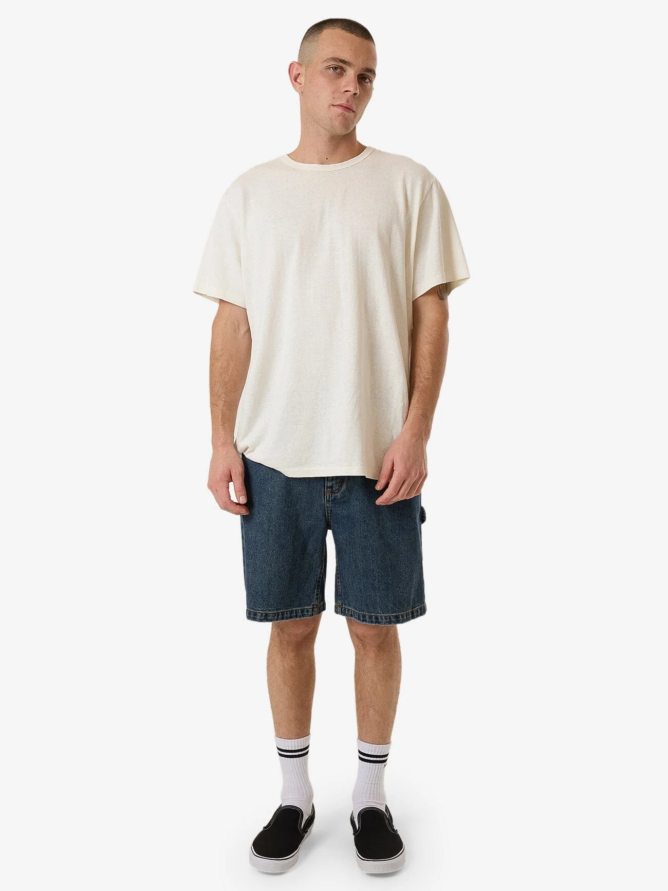 Slacker Denim Short - Dirty Thrills Blue - Image 5