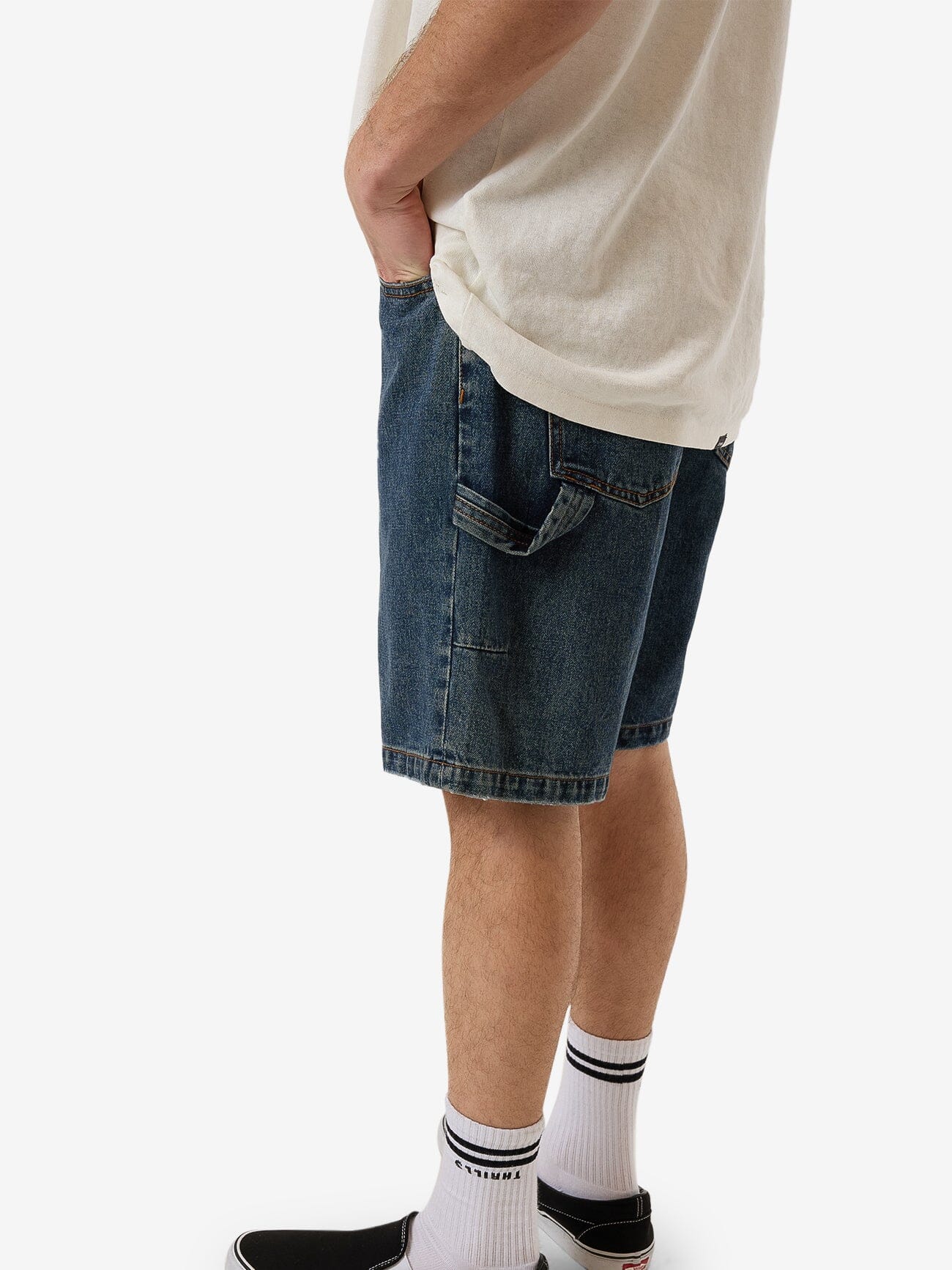 Slacker Denim Short - Dirty Thrills Blue - Image 6
