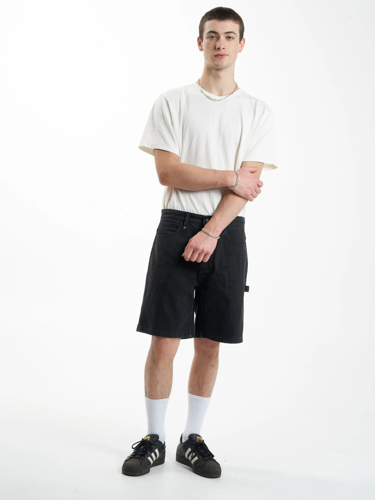 Slacker Denim Short - Dusk Black - Image 5