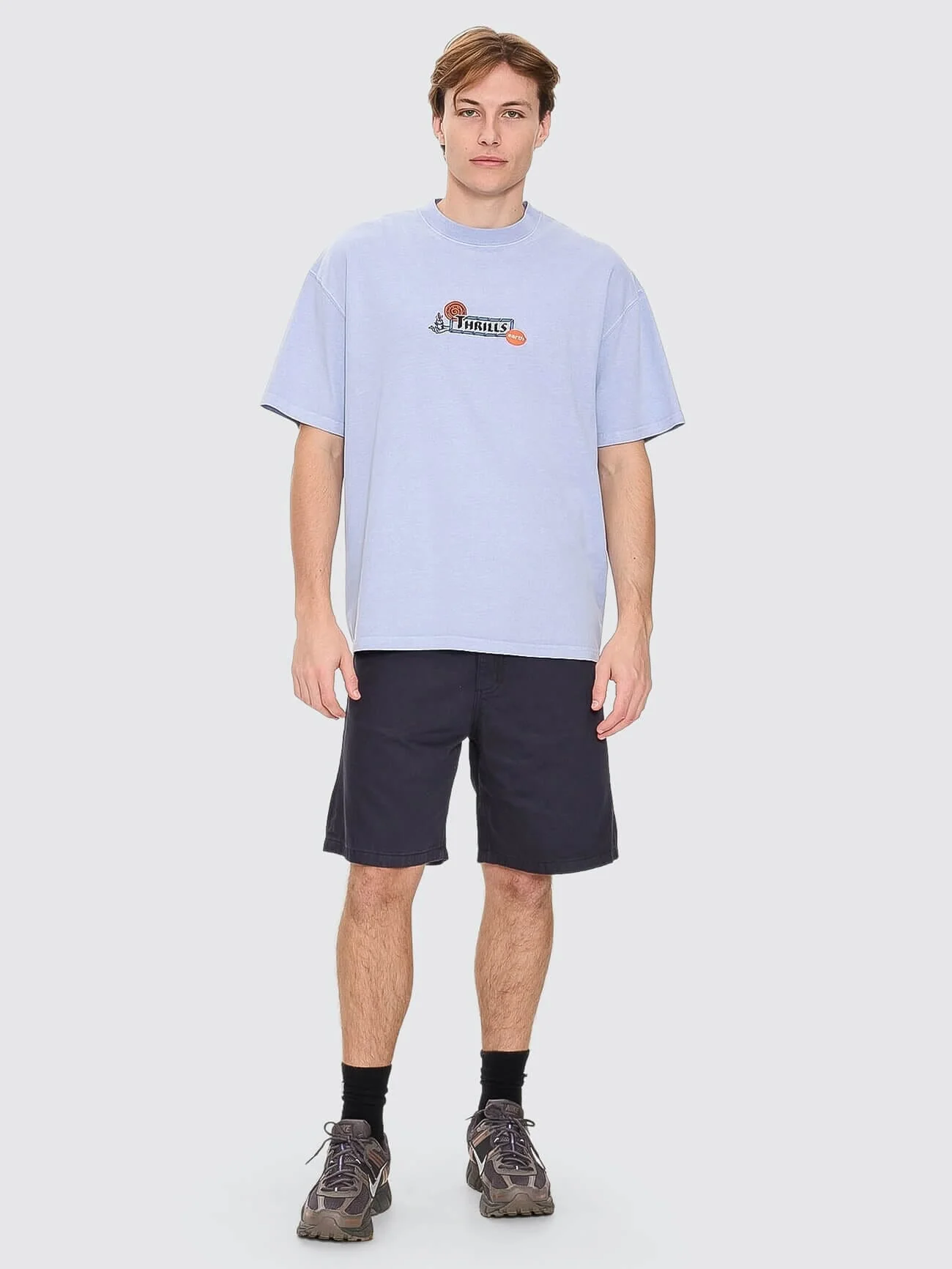 Slacker Relaxed Short - Blue Graphite