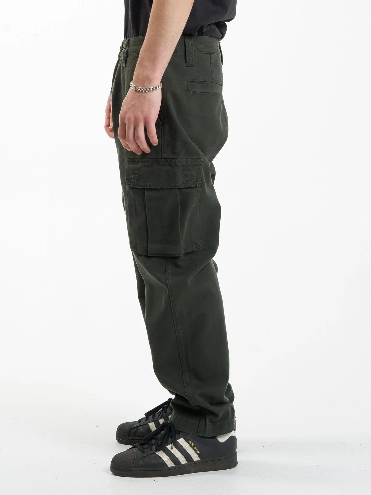 Slacker Union Cargo Pant - Oil Green - Image 3