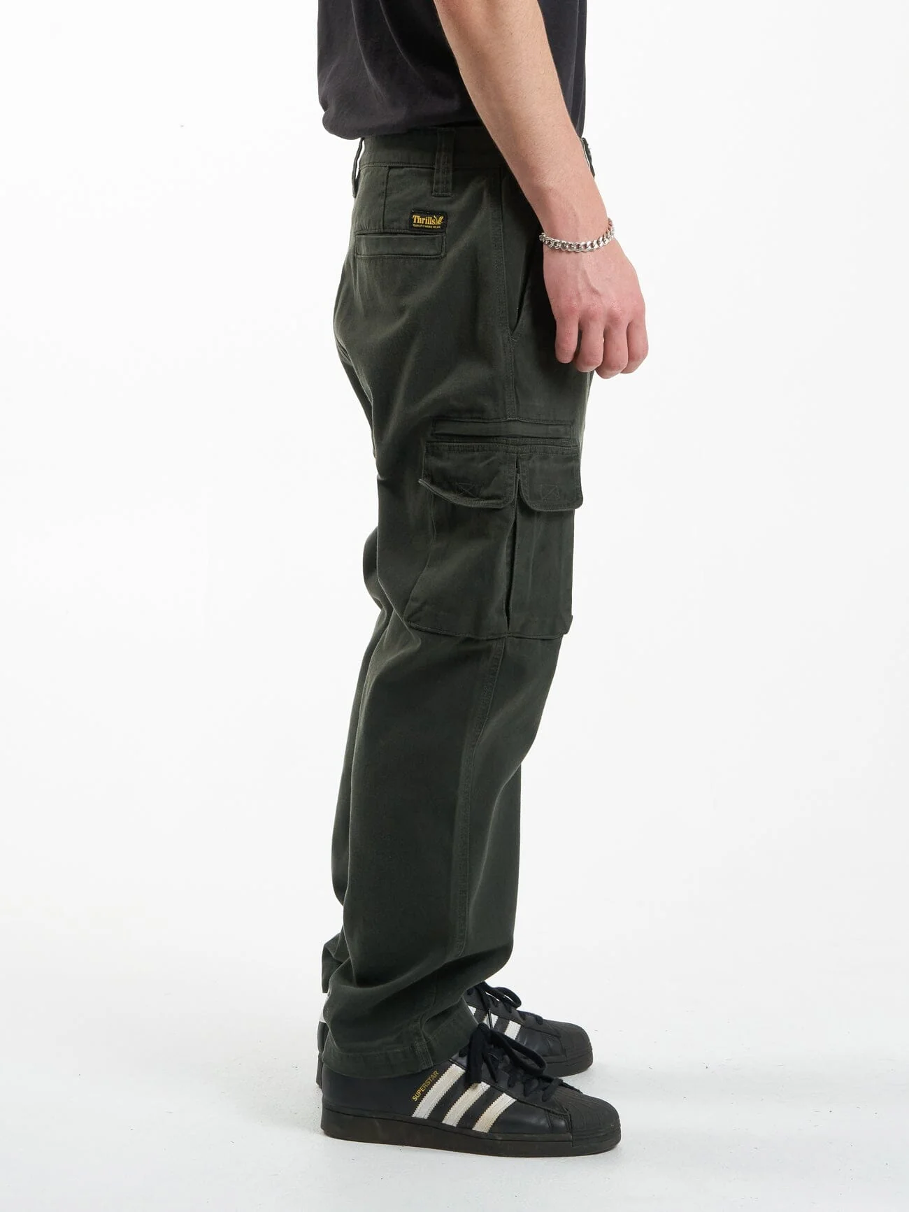 Slacker Union Cargo Pant - Oil Green - Image 4