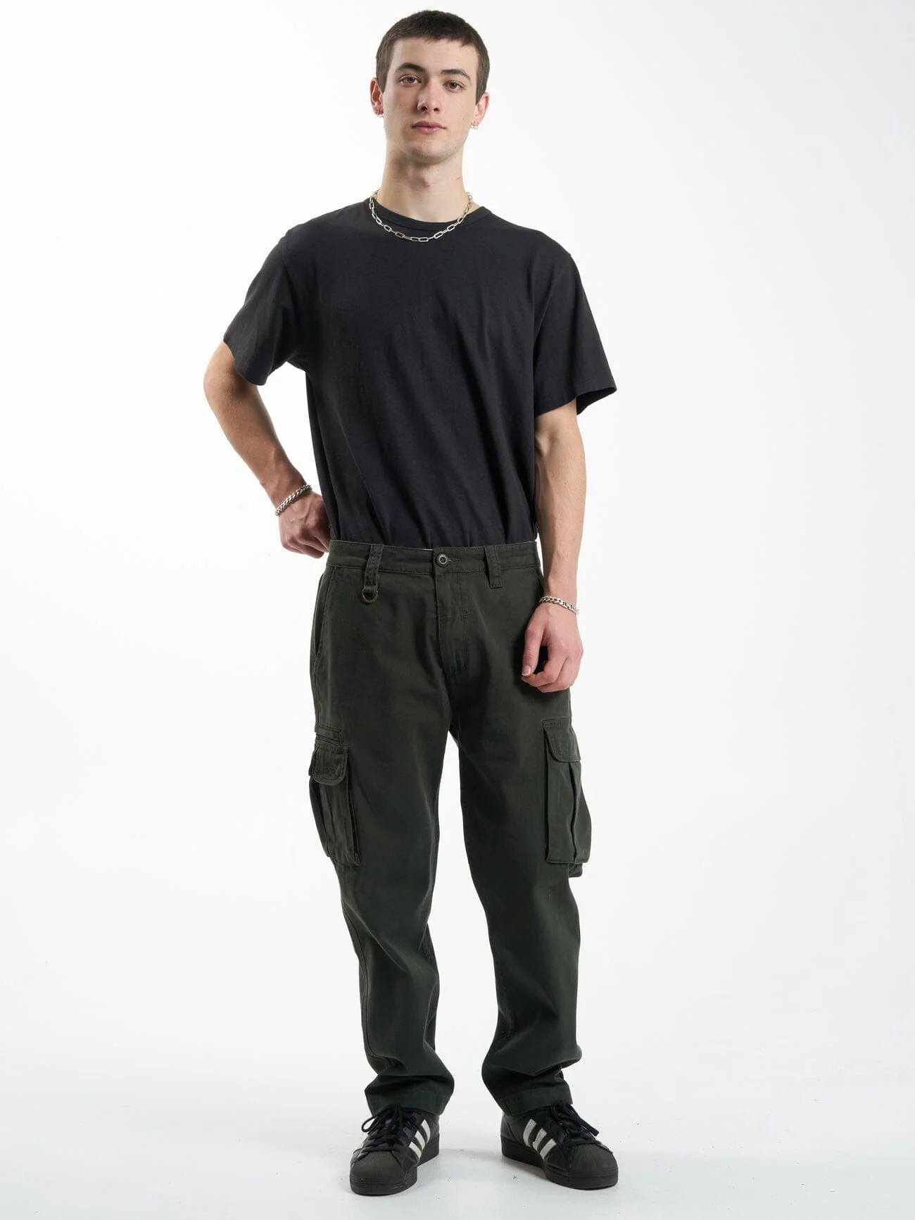 Slacker Union Cargo Pant - Oil Green - Image 5