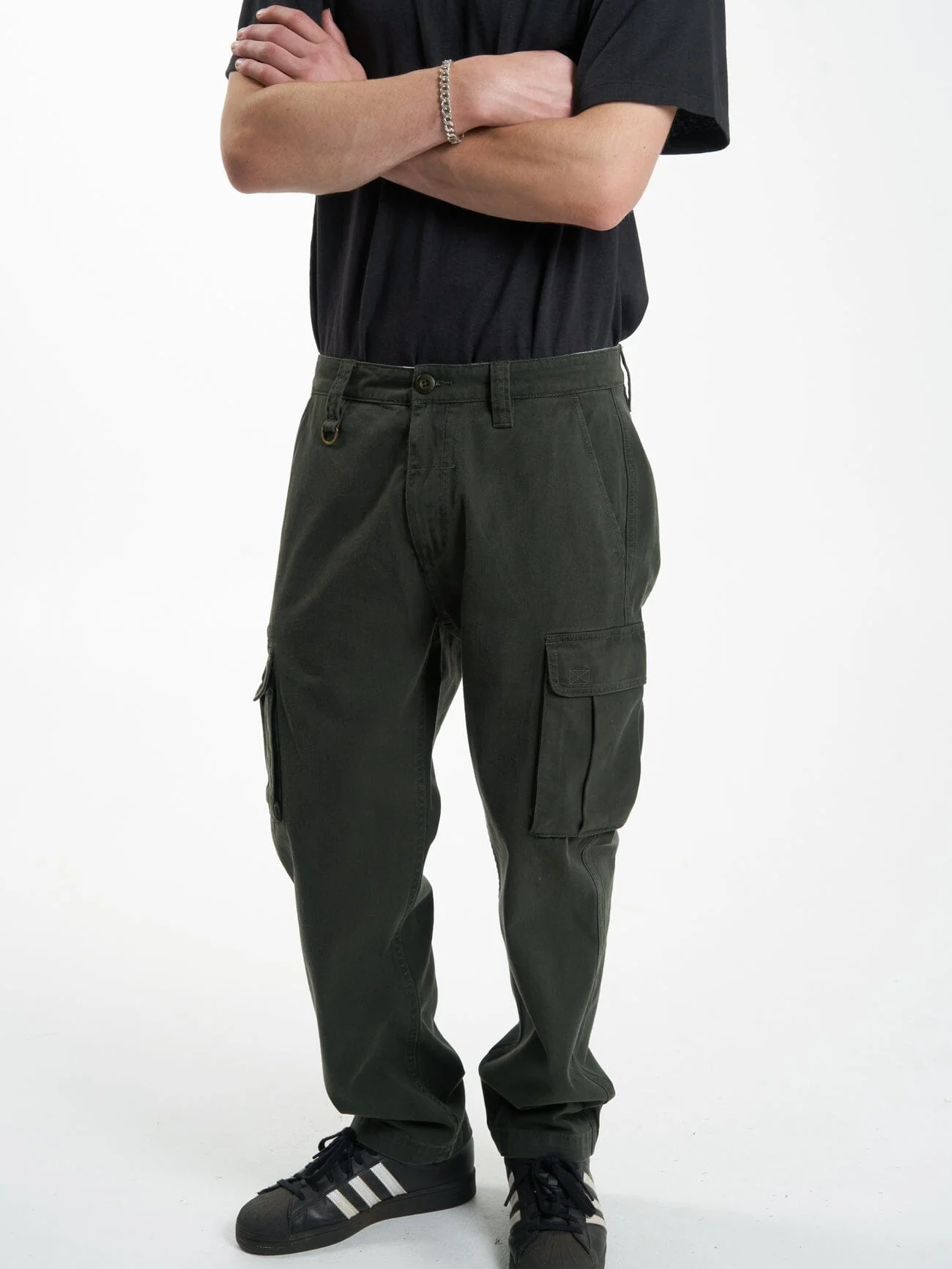 Slacker Union Cargo Pant - Oil Green - Image 6