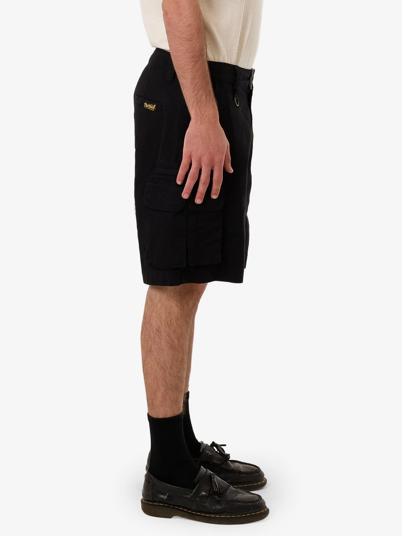 Slacker Union Cargo Short - Black - Image 4