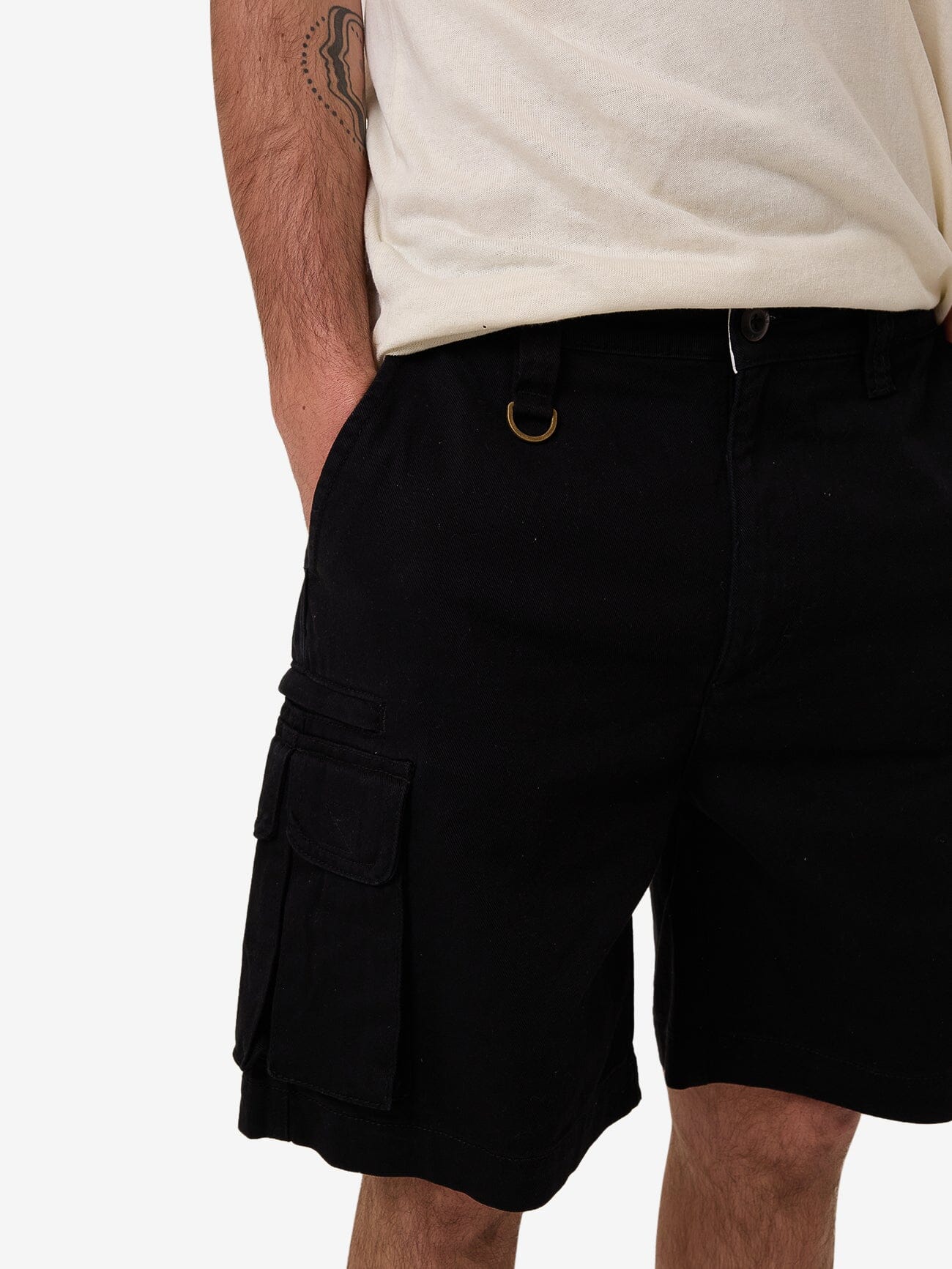 Slacker Union Cargo Short - Black - Image 6
