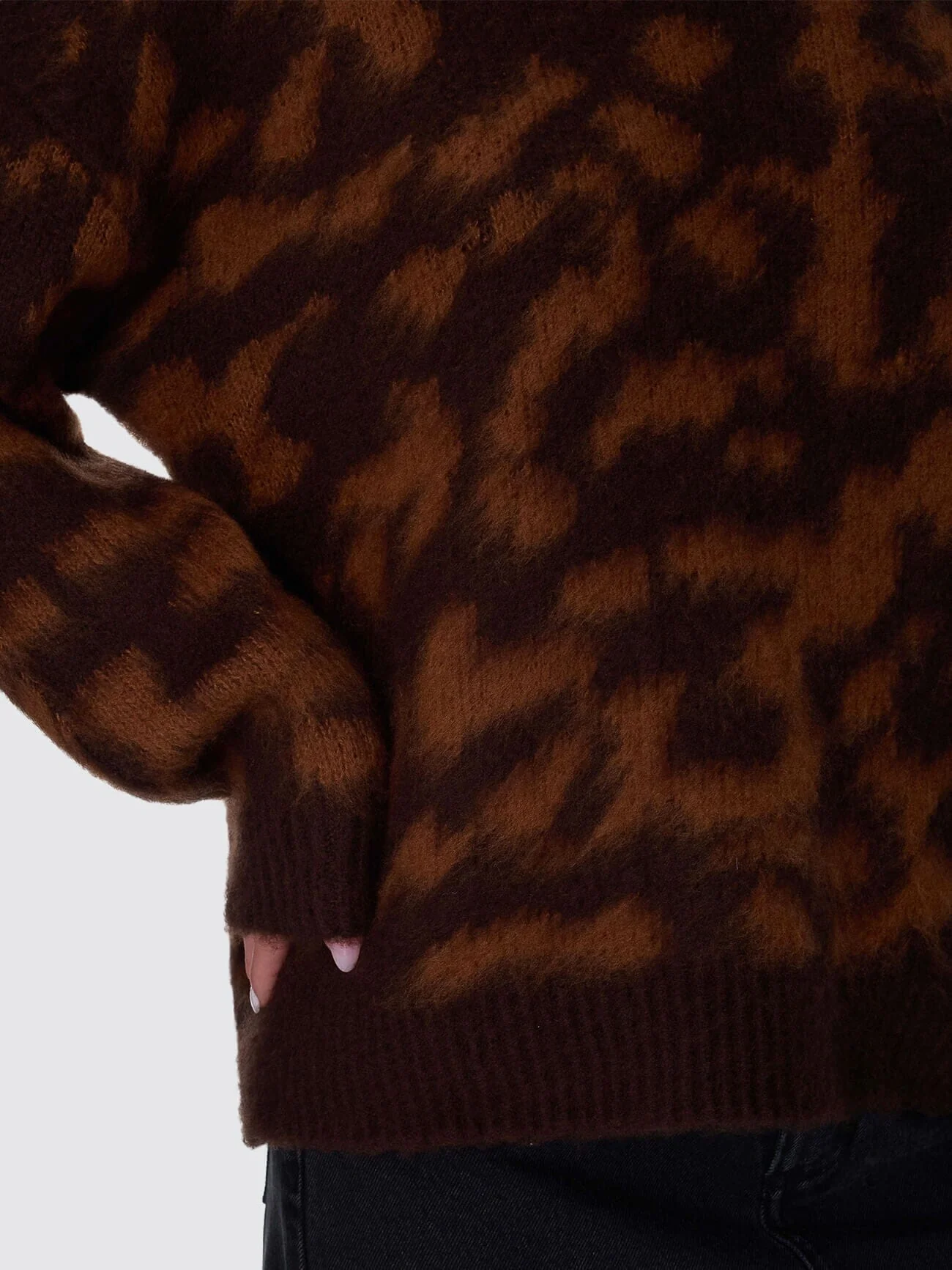 Smokeform Knit Sweater - Burnished Gold - Image 2