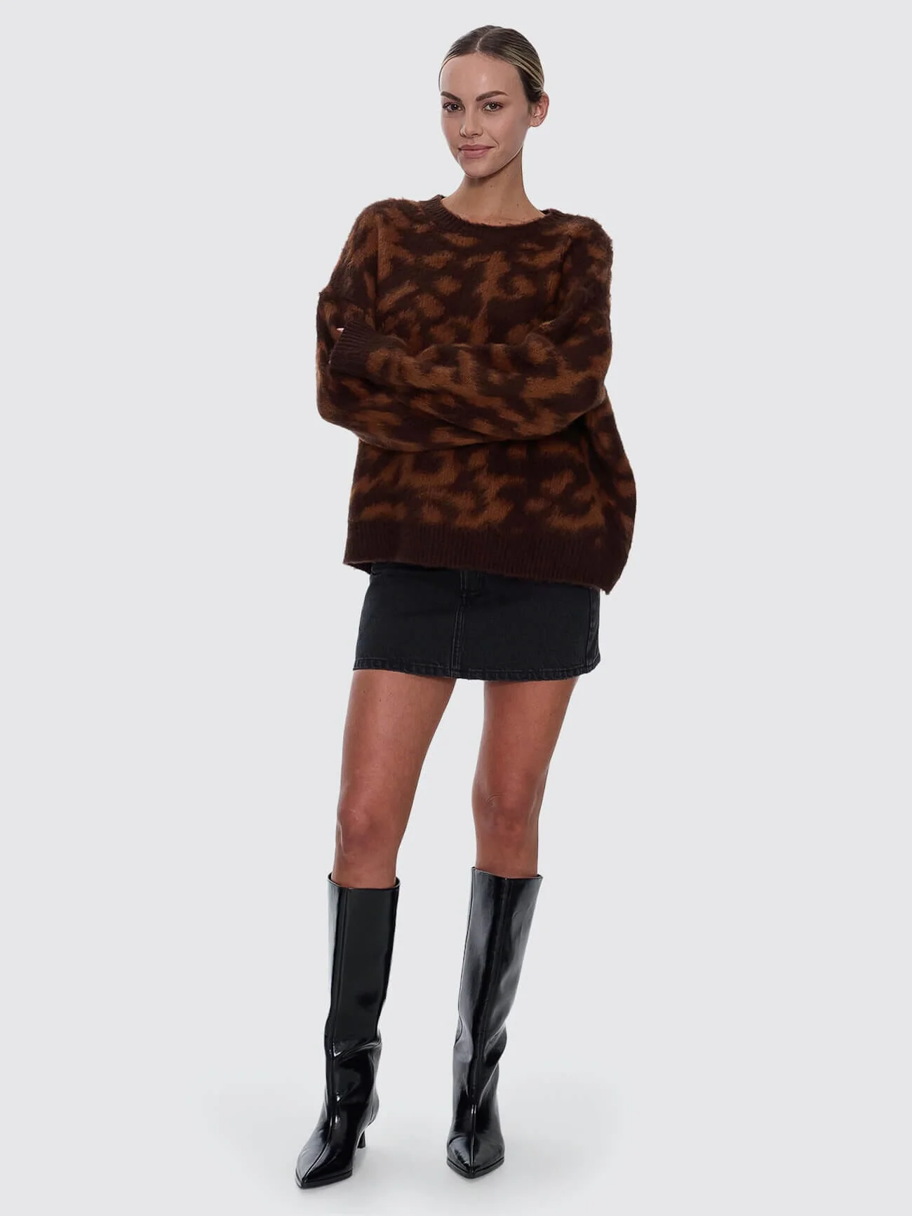 Smokeform Knit Sweater - Burnished Gold - Image 8