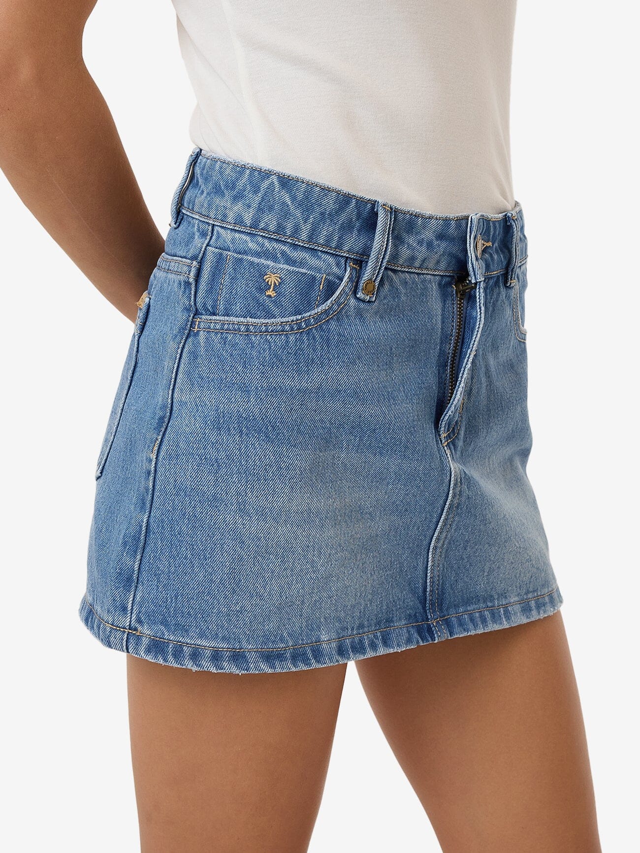 Sophie Skirt - Long Ago Blue - Image 6