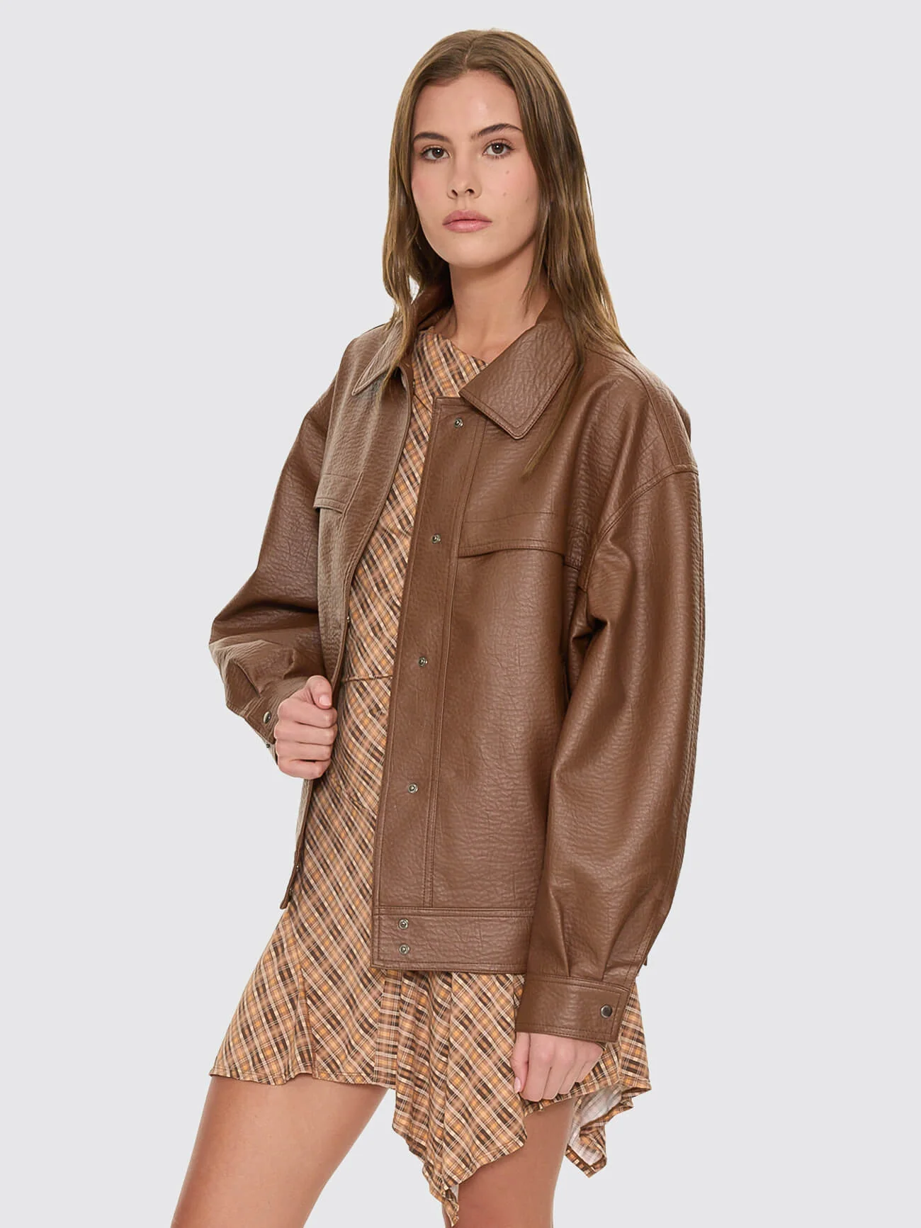 Stevie Jacket - Brown - Image 8