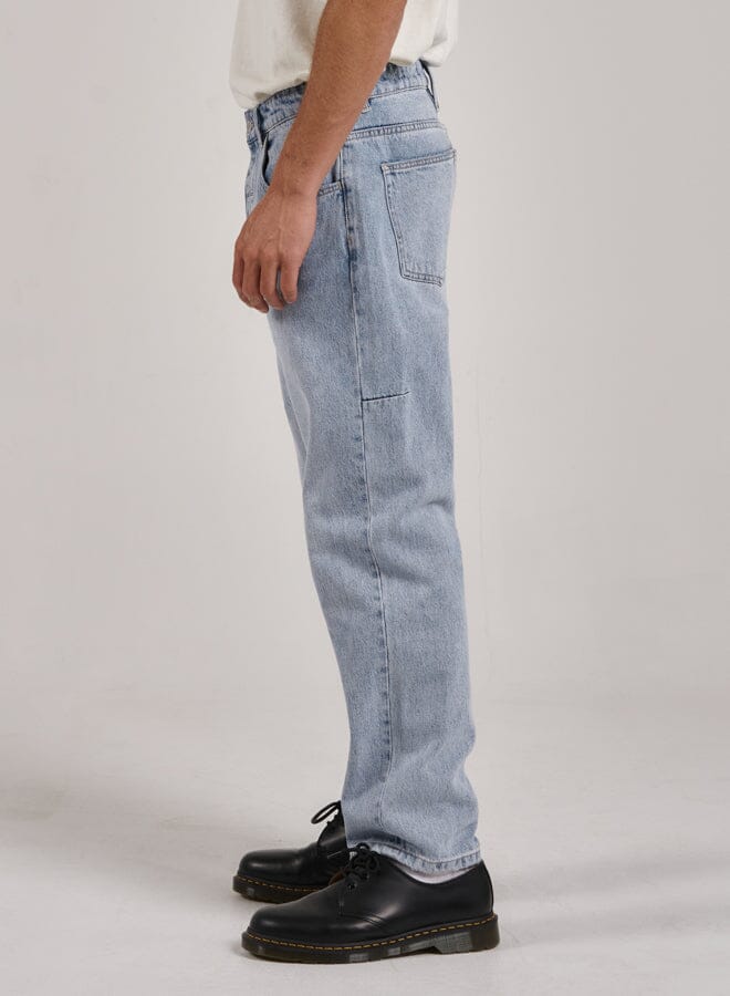 Straight Line Denim Jean - Ash Blue - Image 3