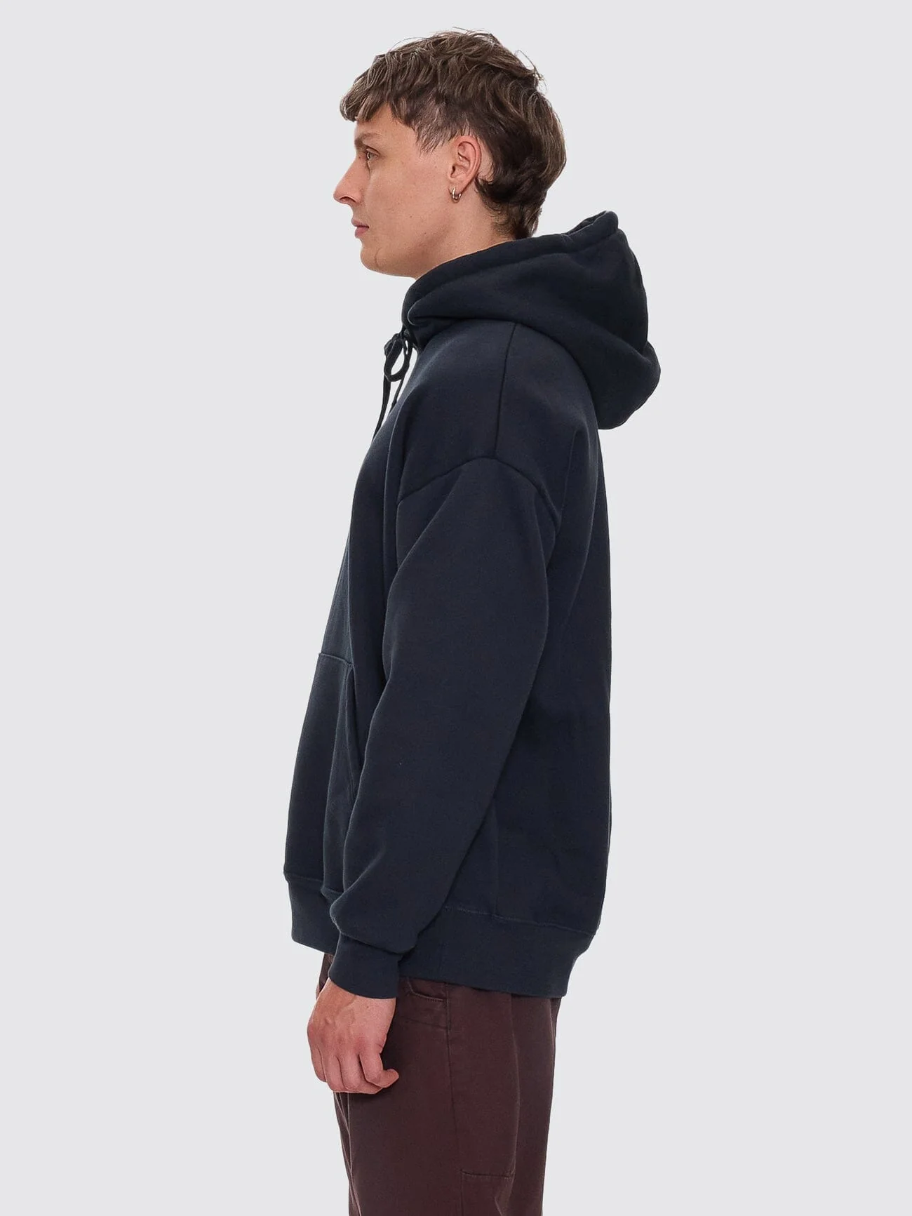 Strength & Glory Slouch Pull On Hood - Twilight Black - Image 5