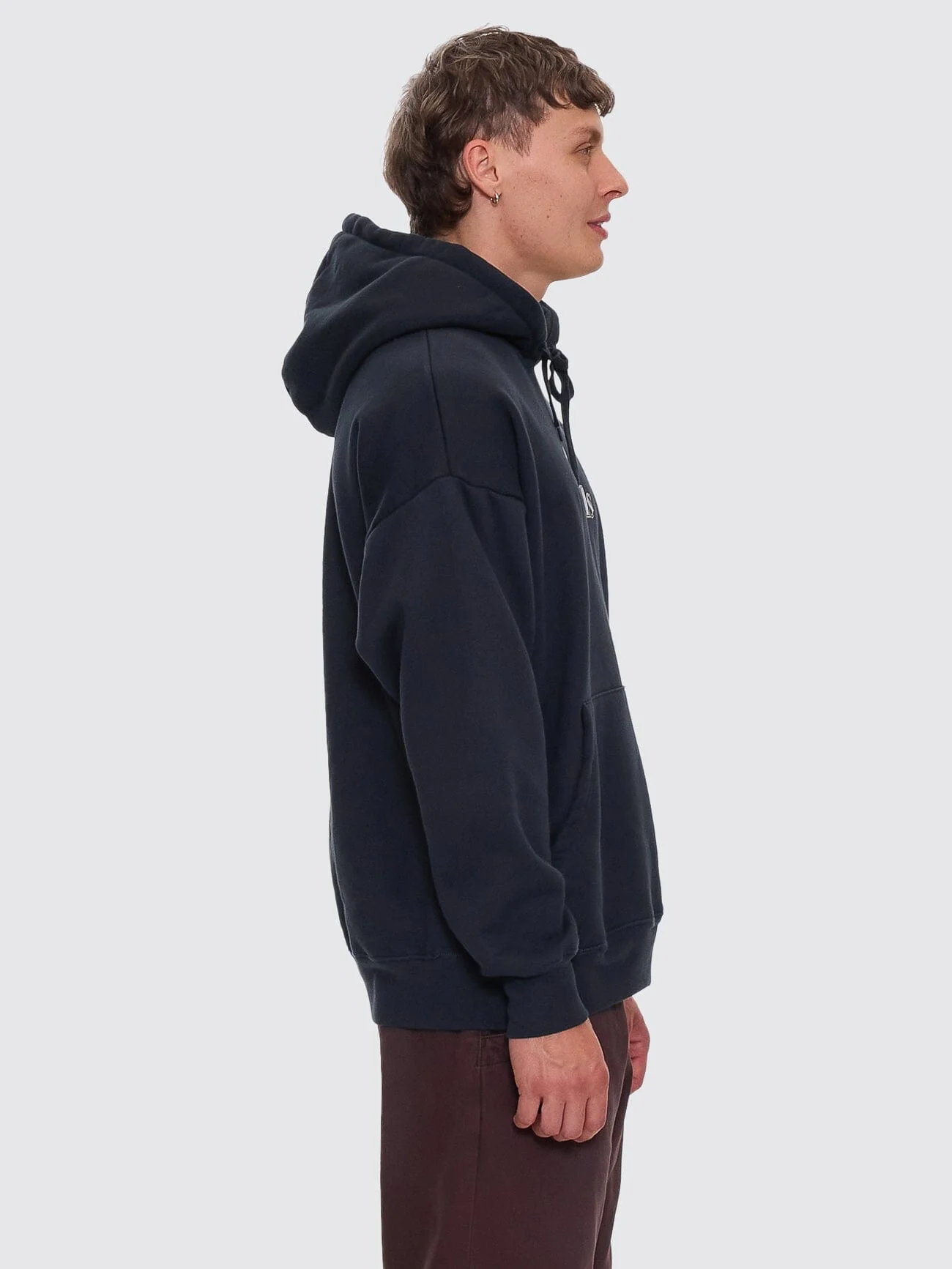 Strength & Glory Slouch Pull On Hood - Twilight Black - Image 7