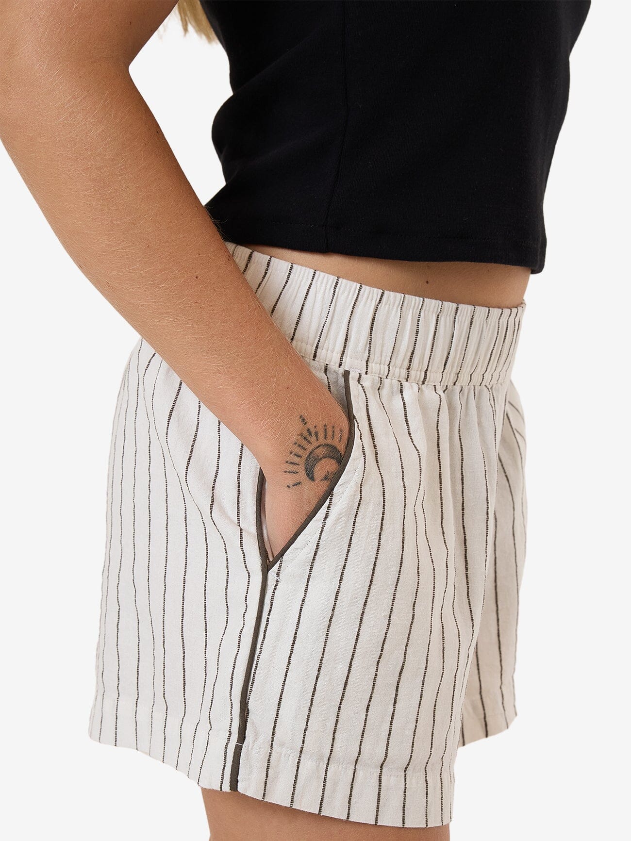 Subline Elastic Short - White - Image 5