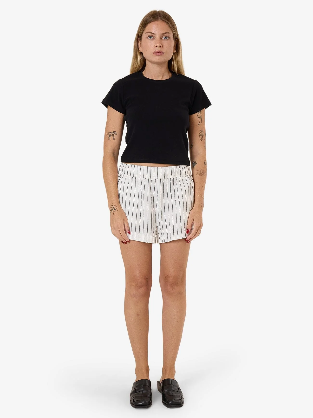 Subline Elastic Short - White - Image 6