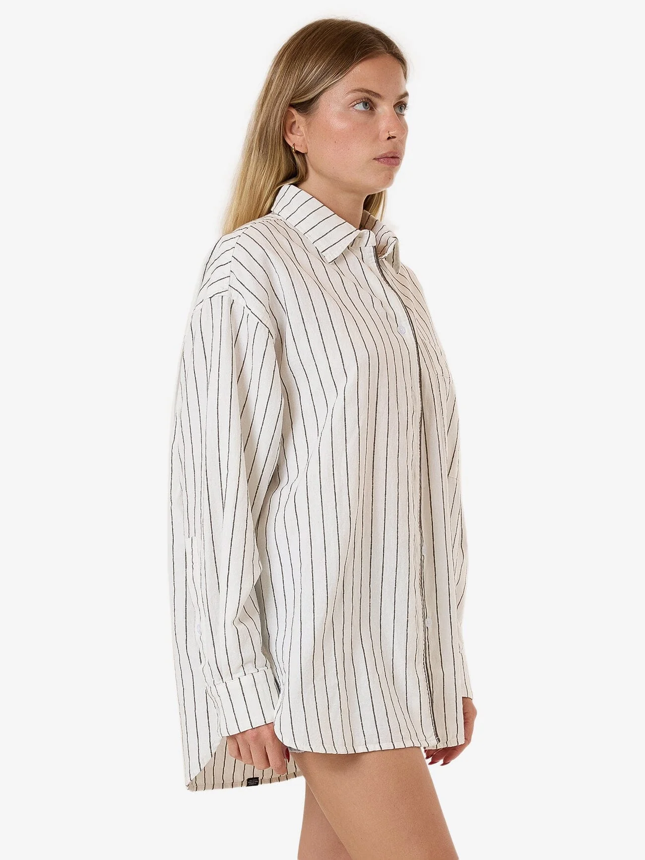 Subline Maxwell Oversize Shirt - White - Image 4