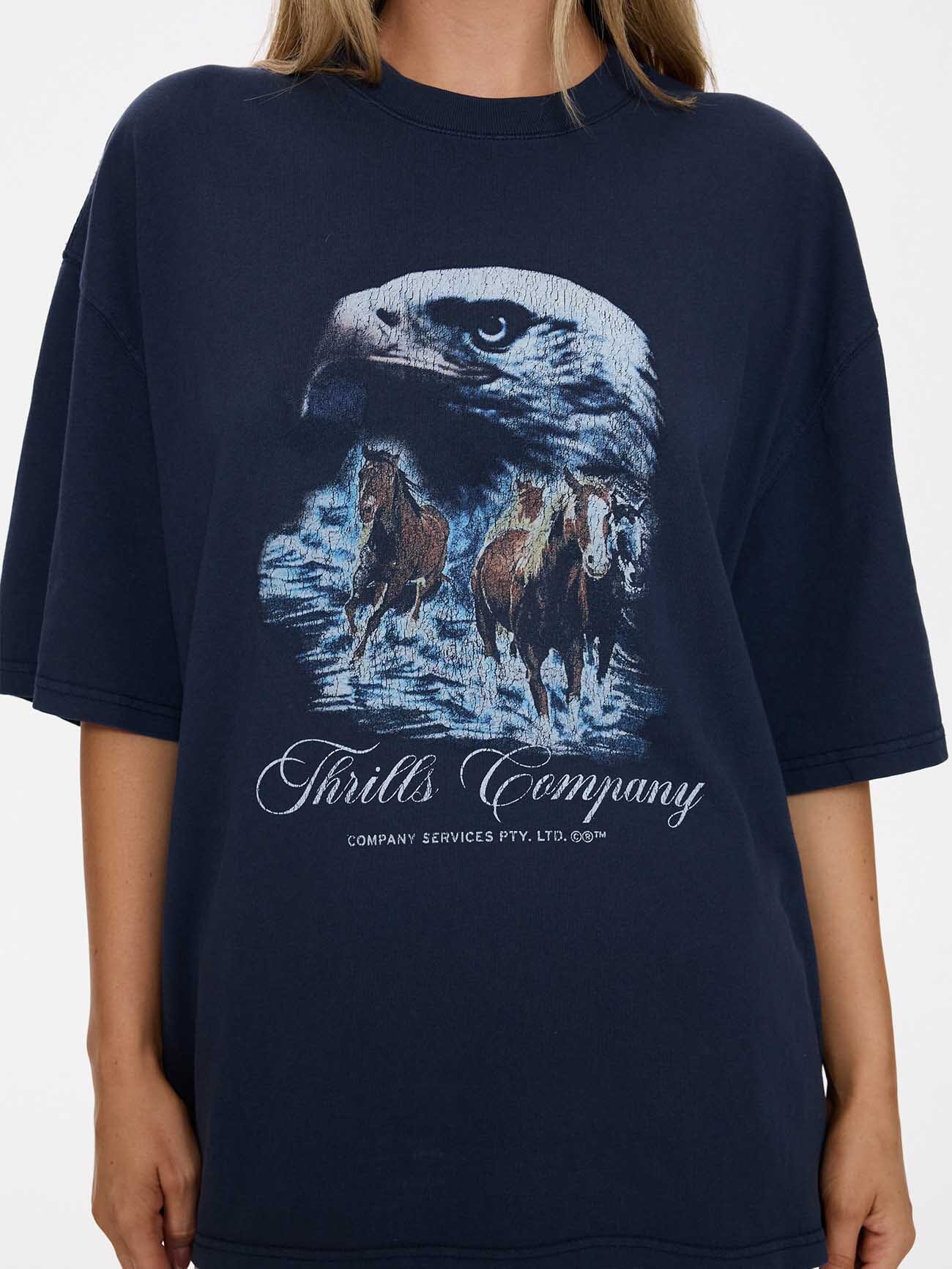 Superior Power Oversized Tee - Total Eclipse - Image 2