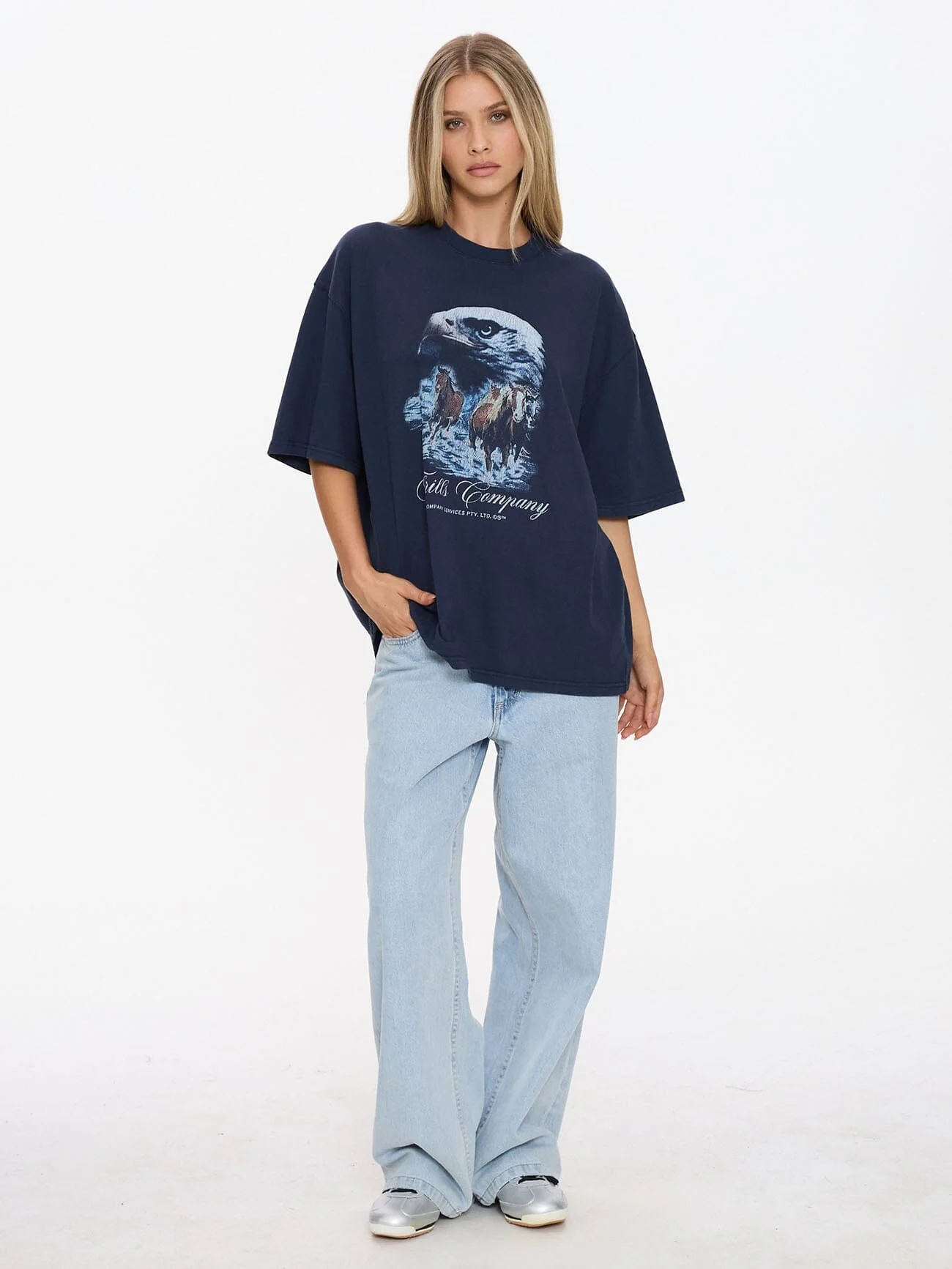 Superior Power Oversized Tee - Total Eclipse - Image 3