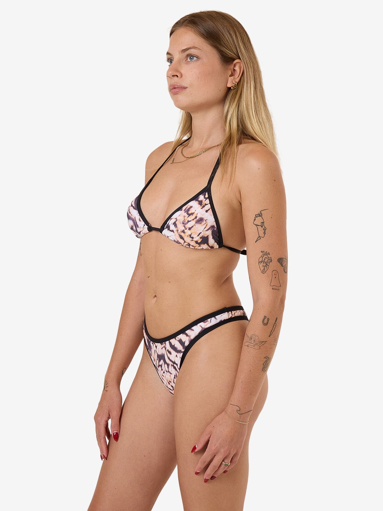 Sylvie Thong Bikini Bottom - Oatmeal - Image 5