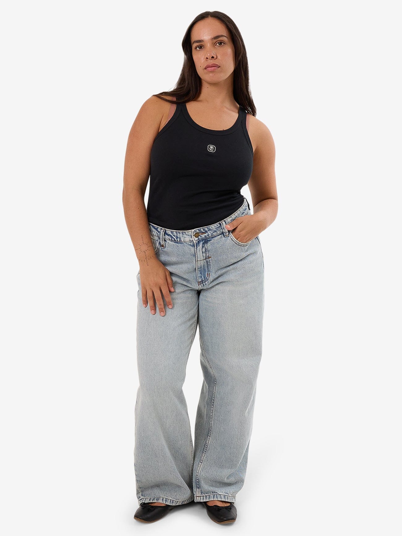 TC Foundation Apex Tank - Washed Black - Image 6