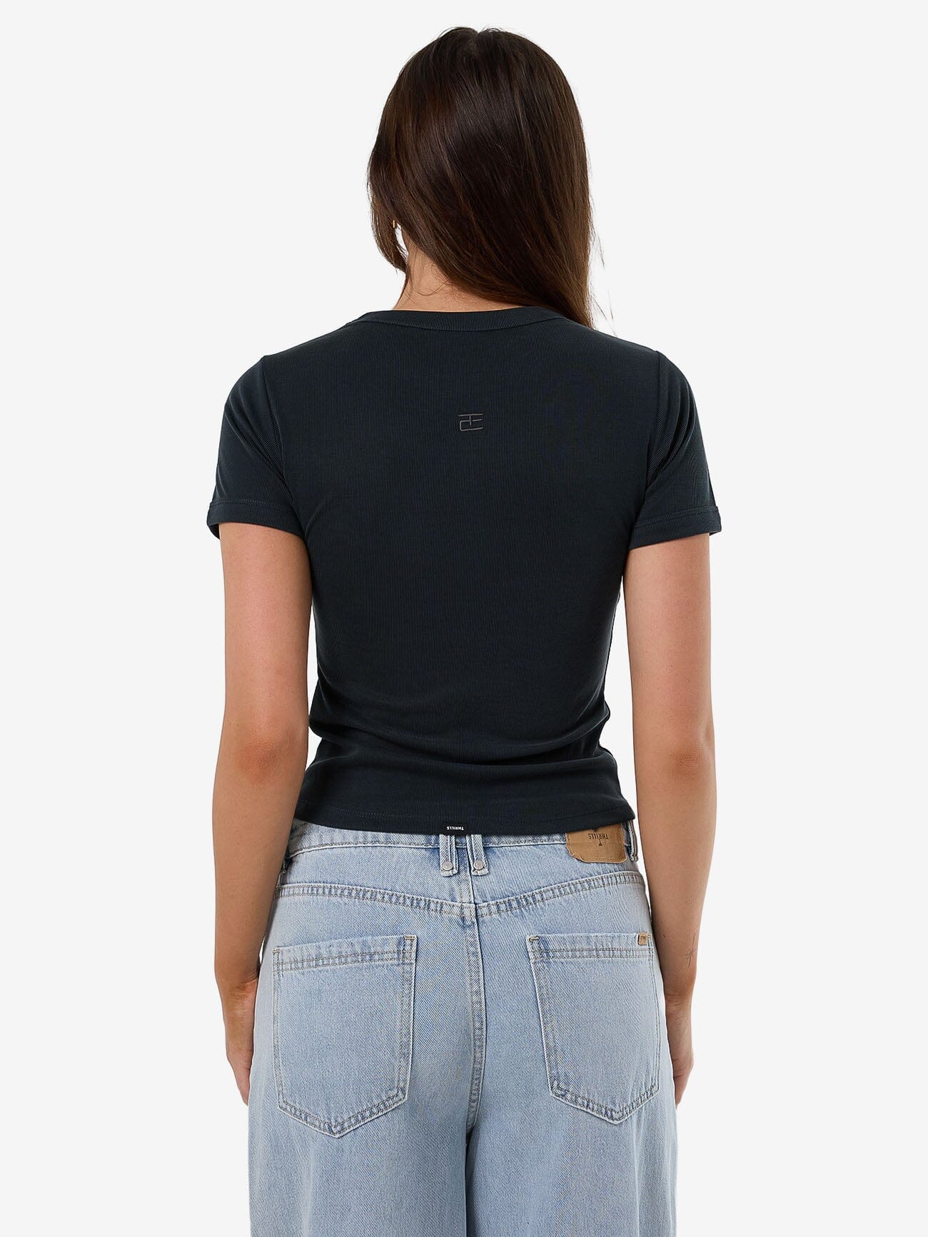 TC Micro Rib Tee - Shadow - Image 5
