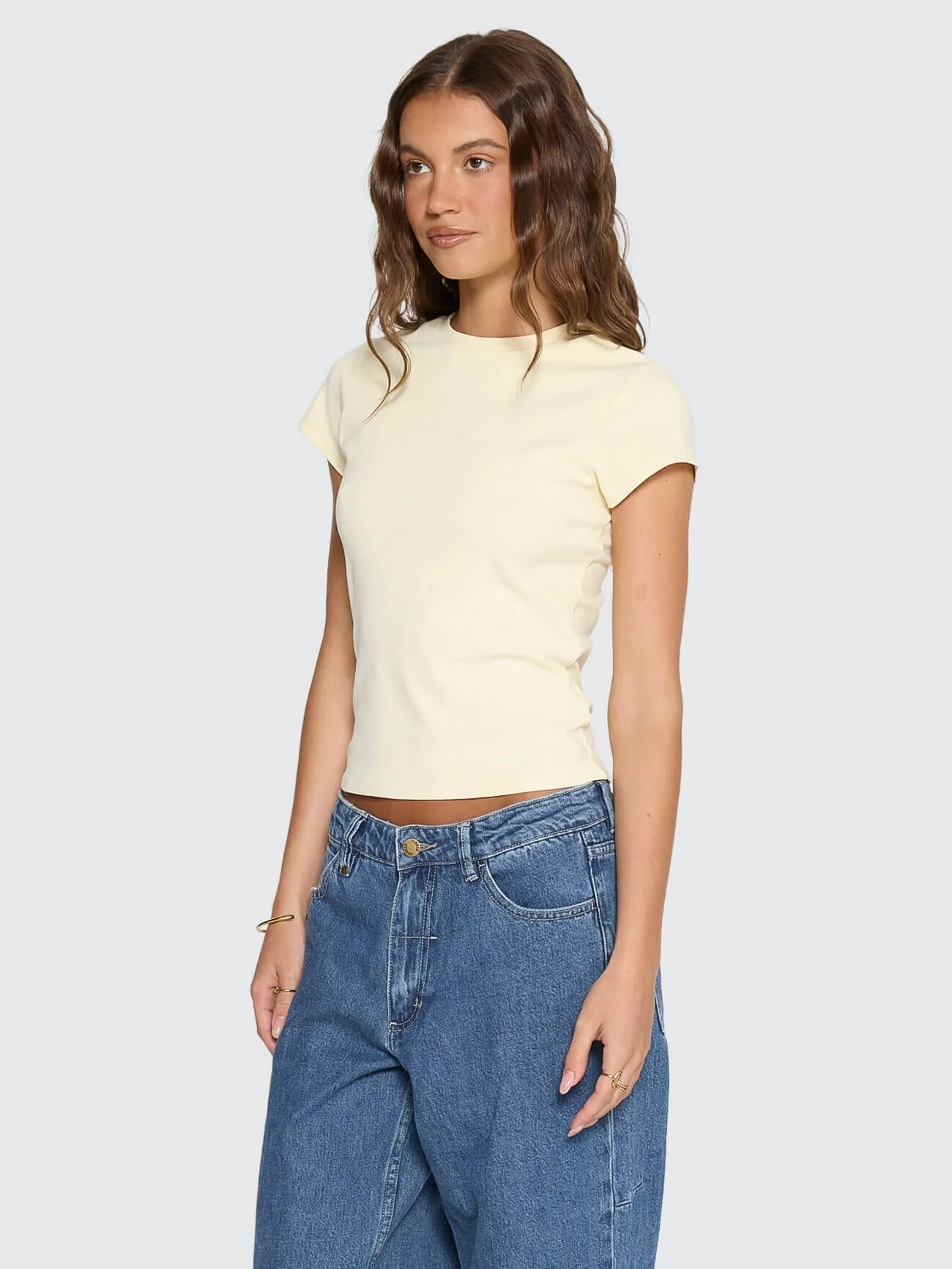 Thrills Club Tee - Butter - Image 3