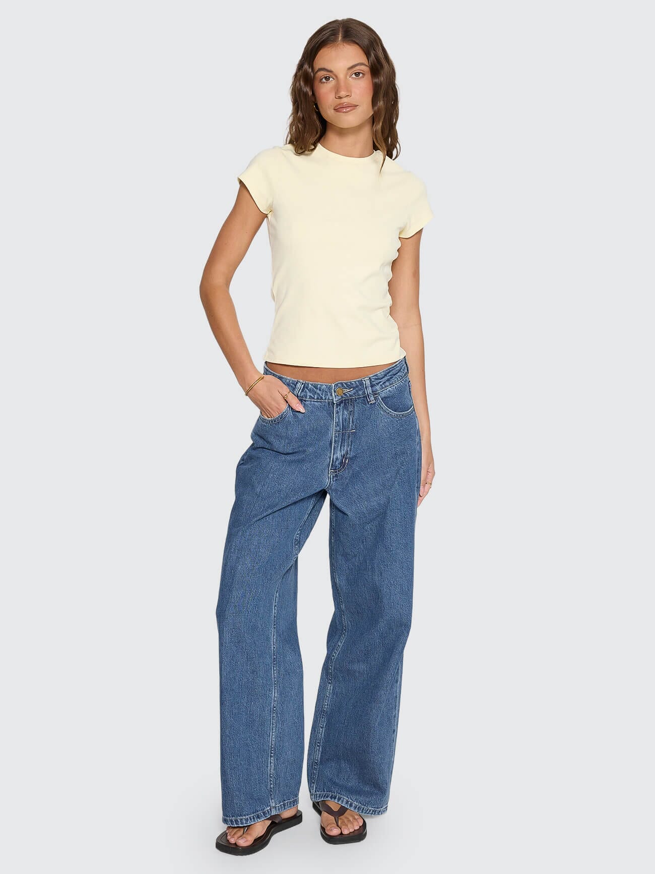 Thrills Club Tee - Butter - Image 6