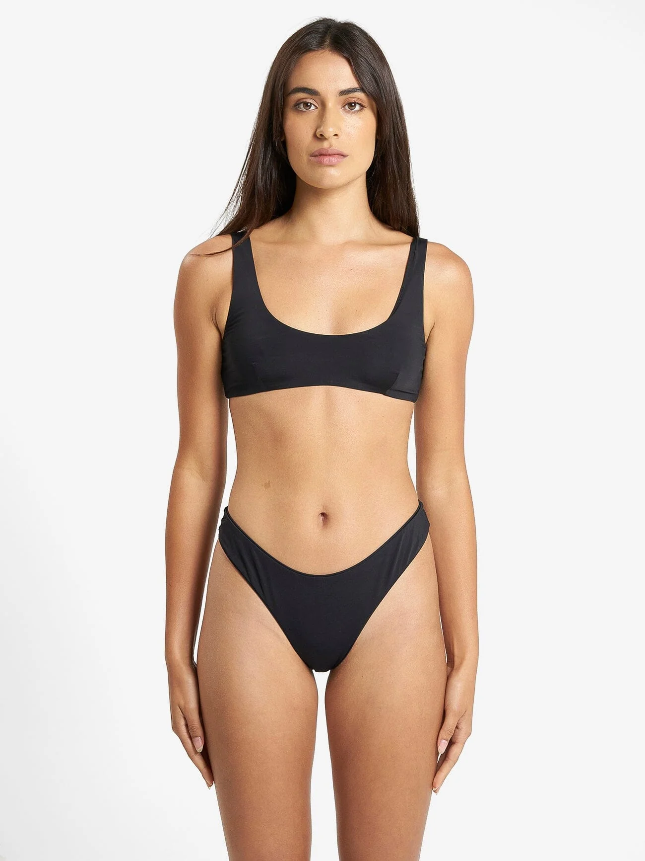 Thrills High Bikini Bottom - Black - Image 6