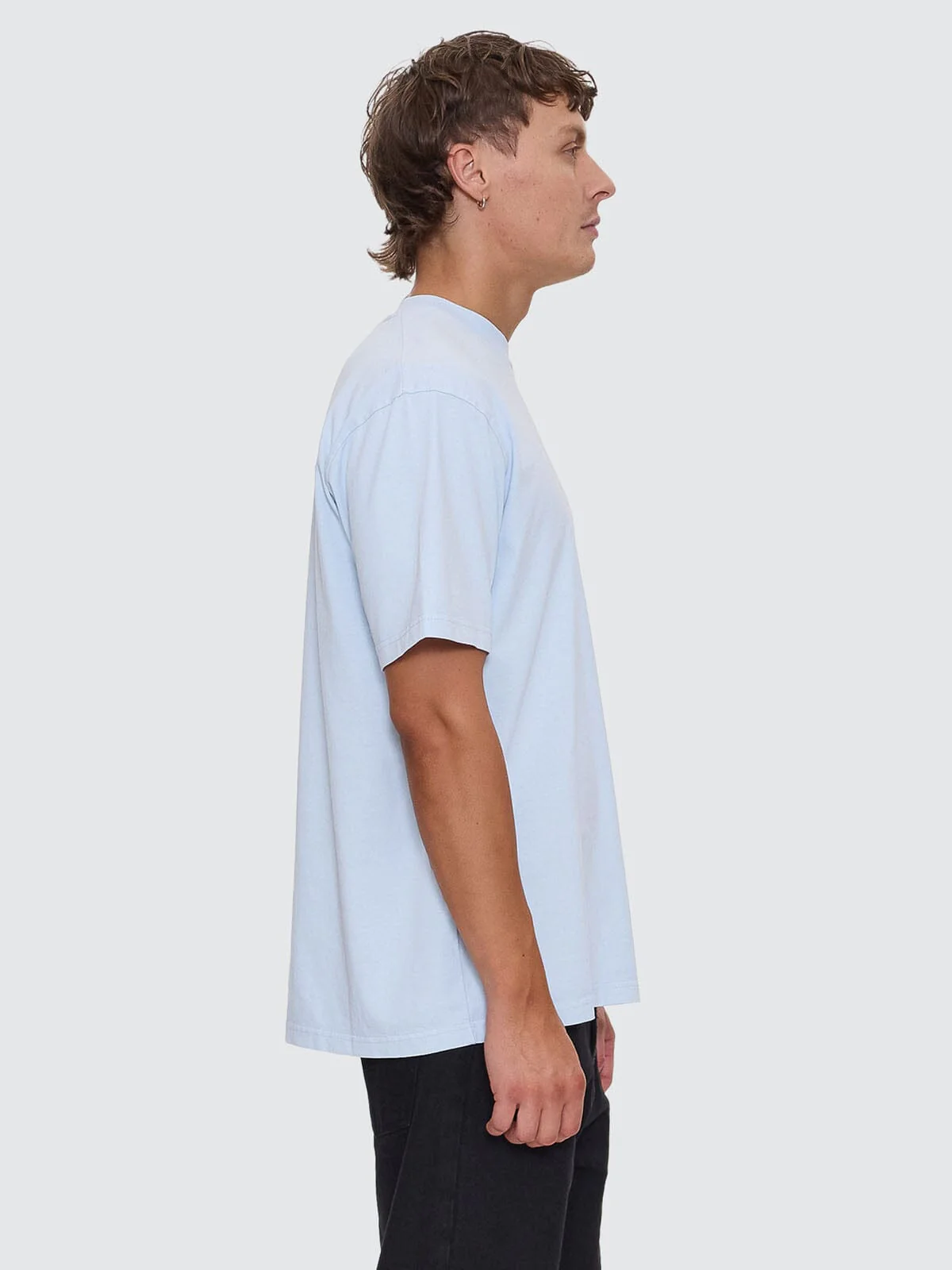 Thrills Military Oversize Fit Tee - Baby Blue - Image 6