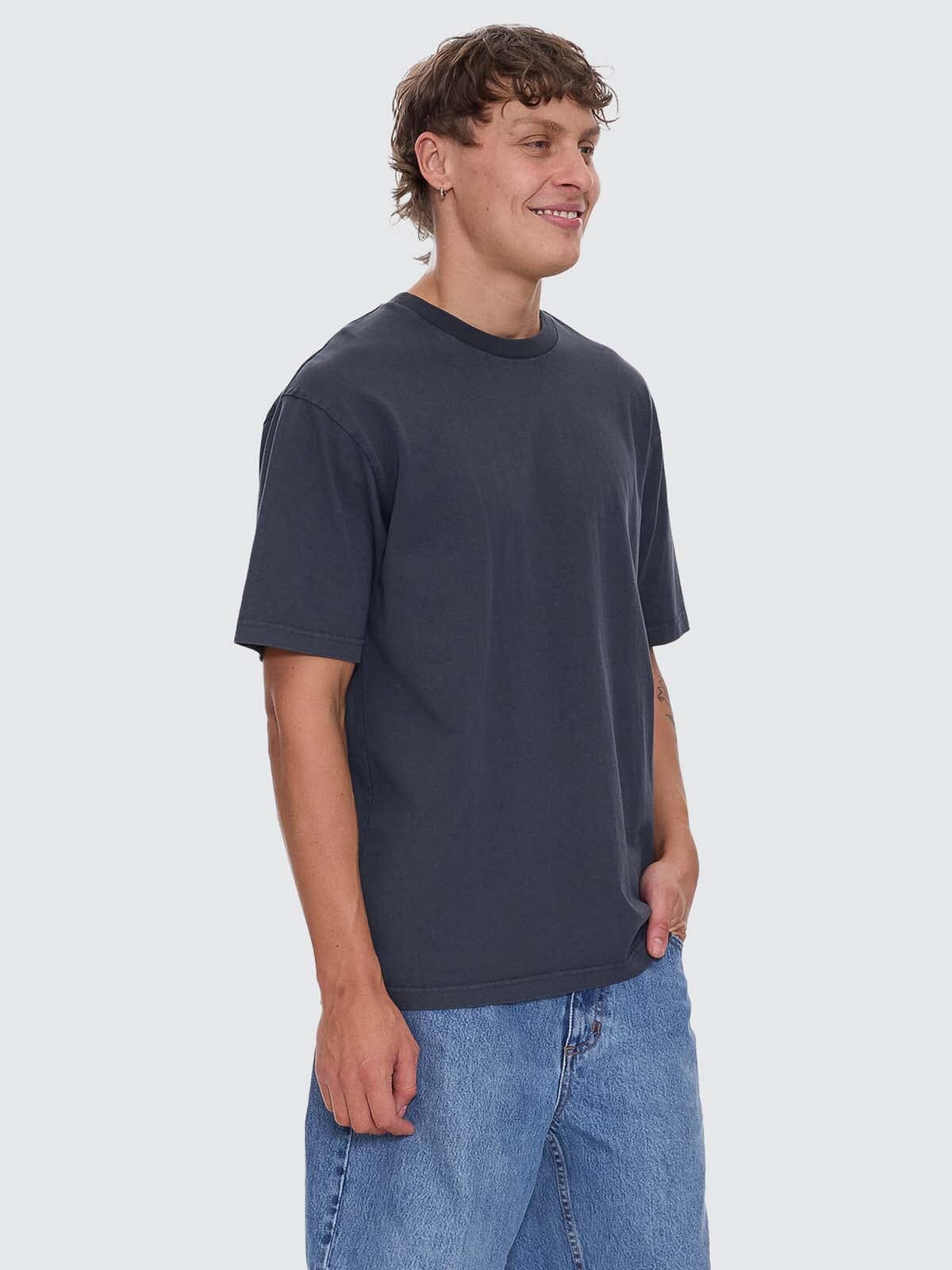Thrills Military Oversize Fit Tee - Ebony - Image 4
