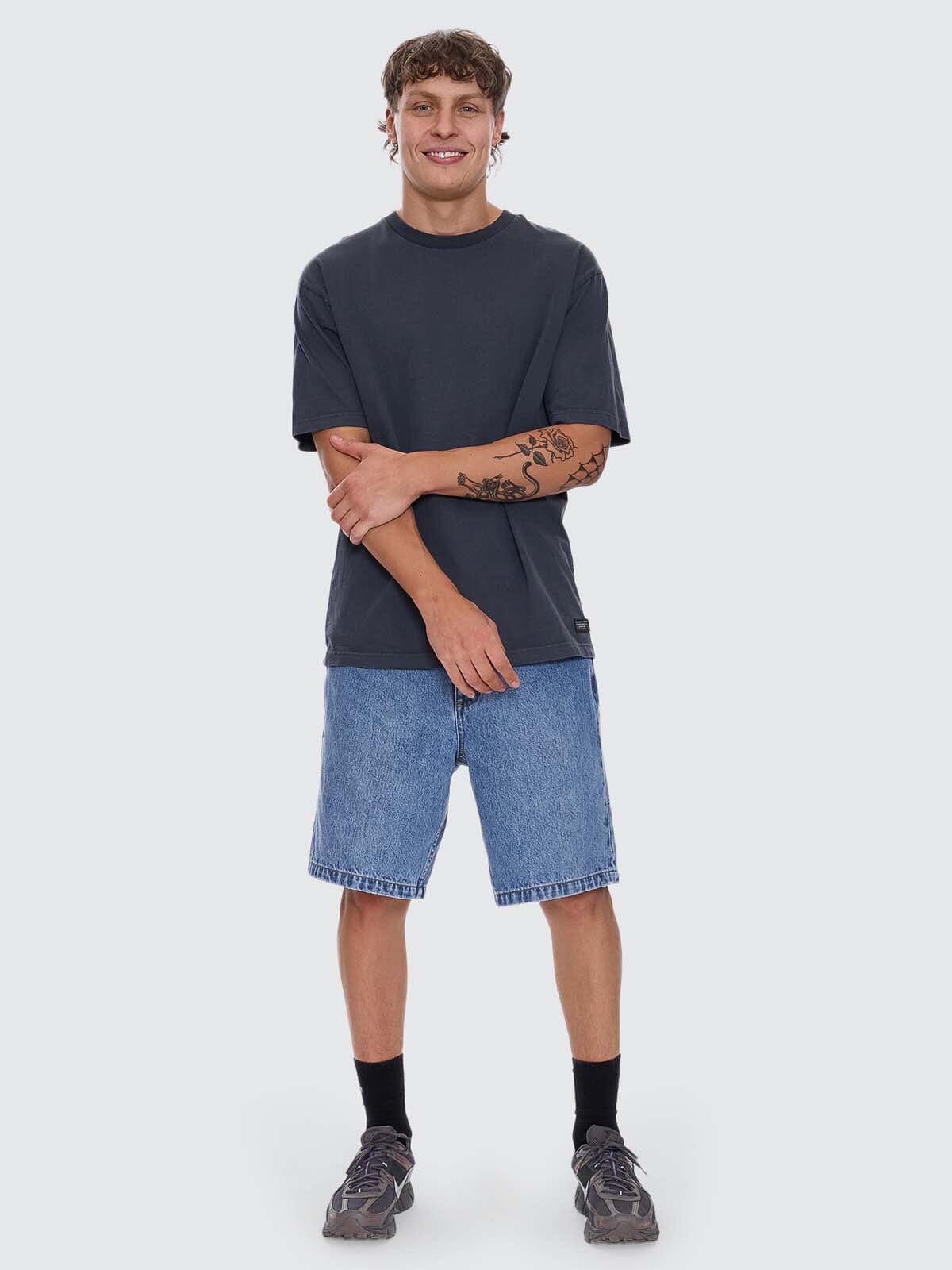 Thrills Military Oversize Fit Tee - Ebony - Image 6