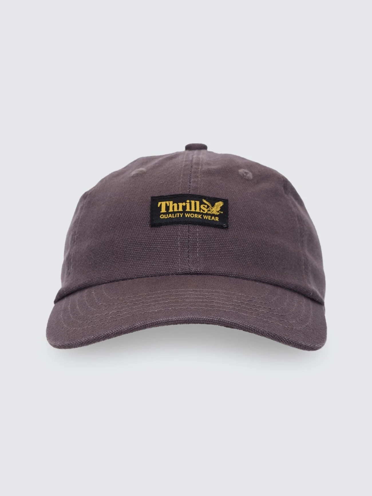 Thrills Union 6 Panel Cap - Charcoal Rose